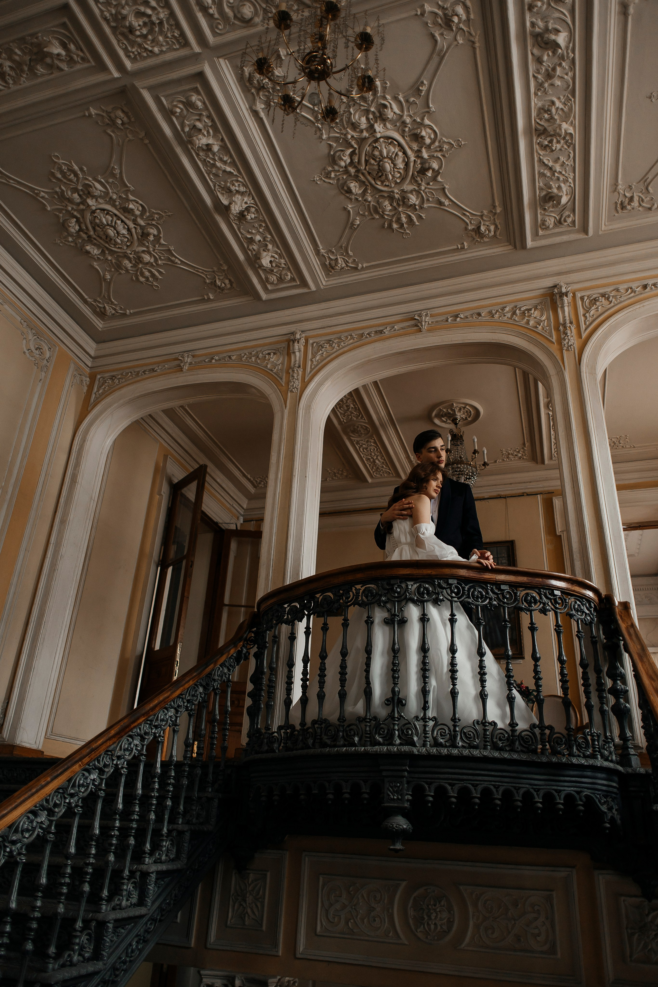 Мария и Александр (съемка в библиотеке). Фотограф в Москве Екатерина Потапова