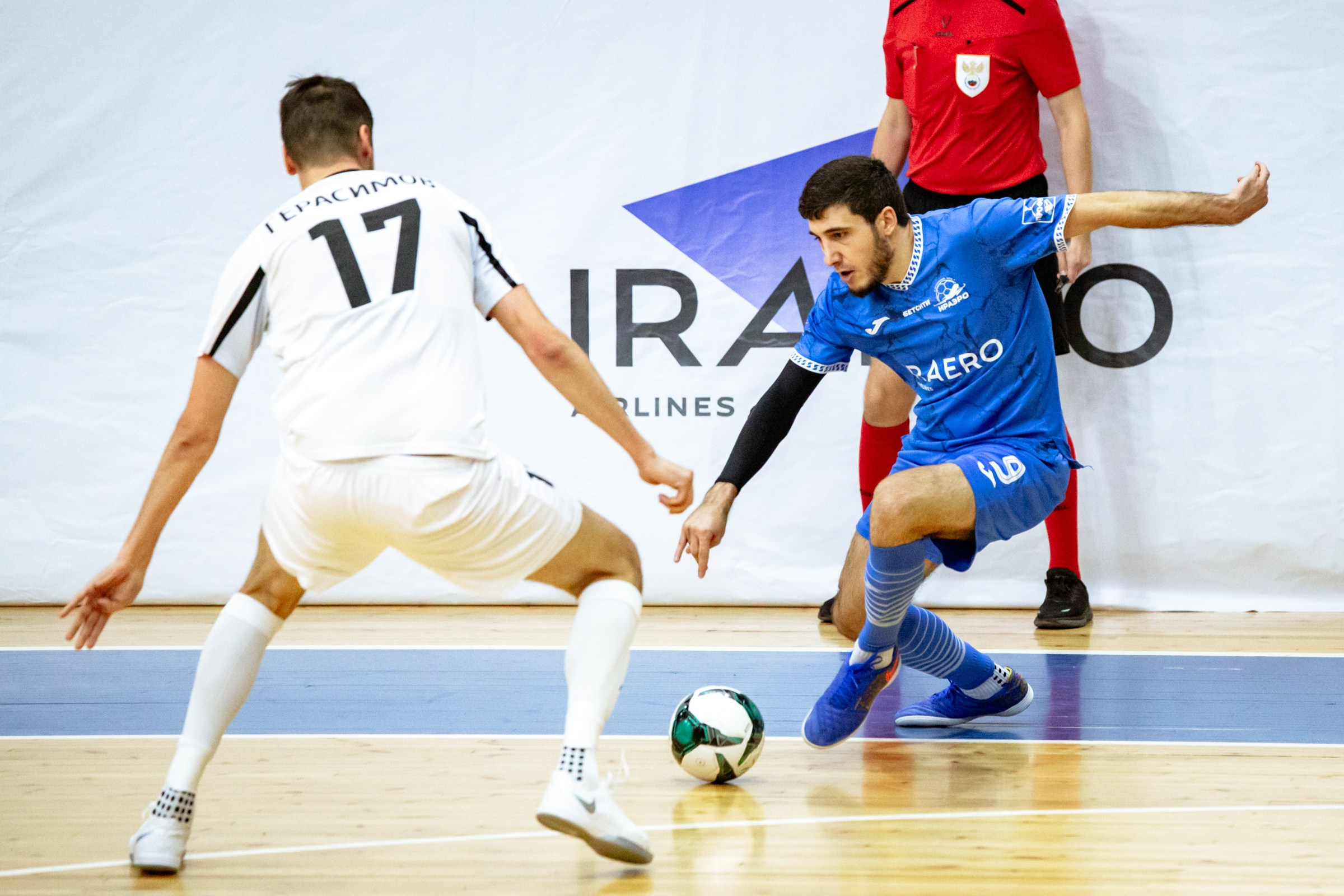 БЕТСИТИ Суперлига по футзалу | ИрАэро — Синара | 11.10.25. Фотограф в Иркутске Евгения Айвазова