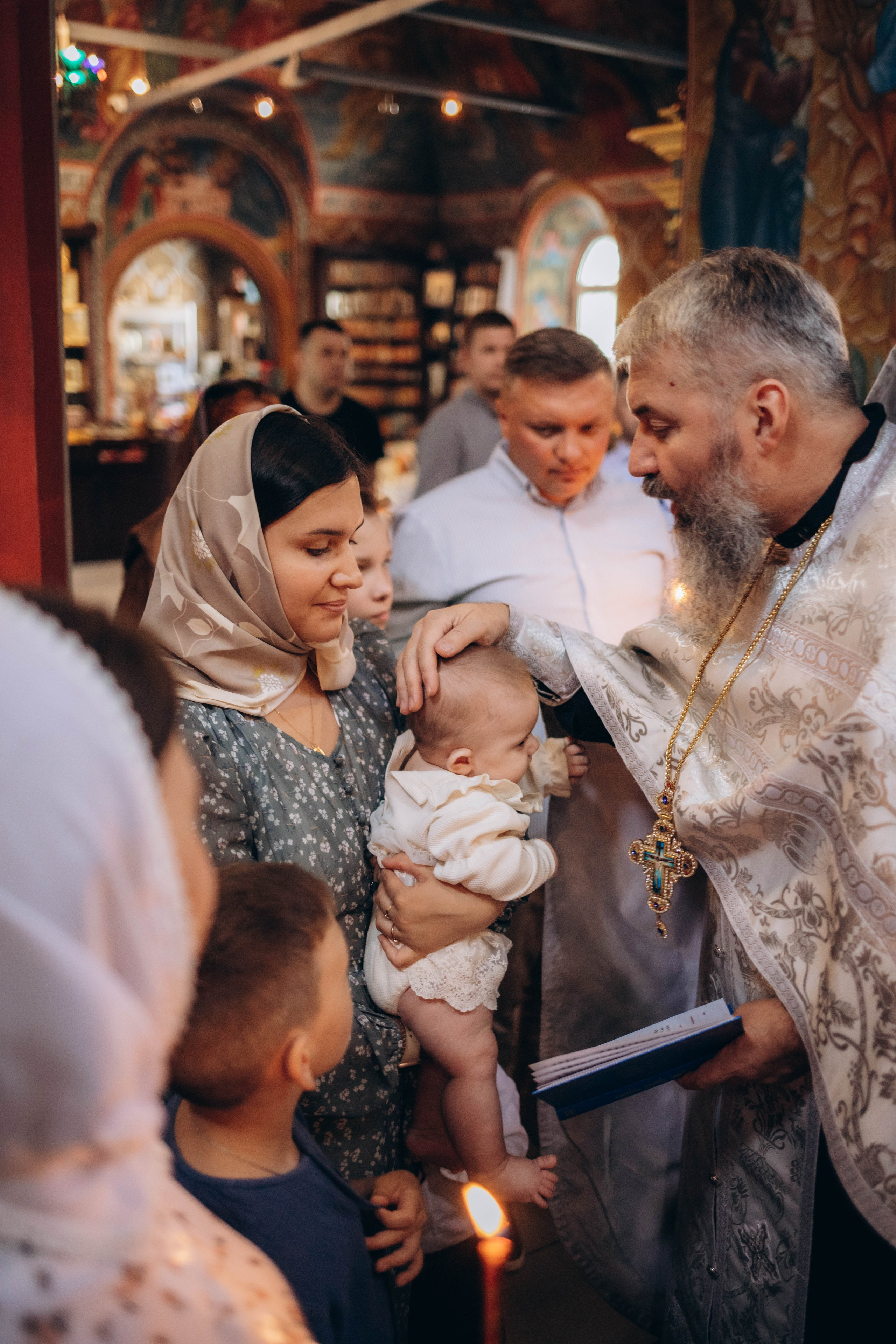 Крещение Ариши. Семейный и детский фотограф в Москве Александра Нараевская