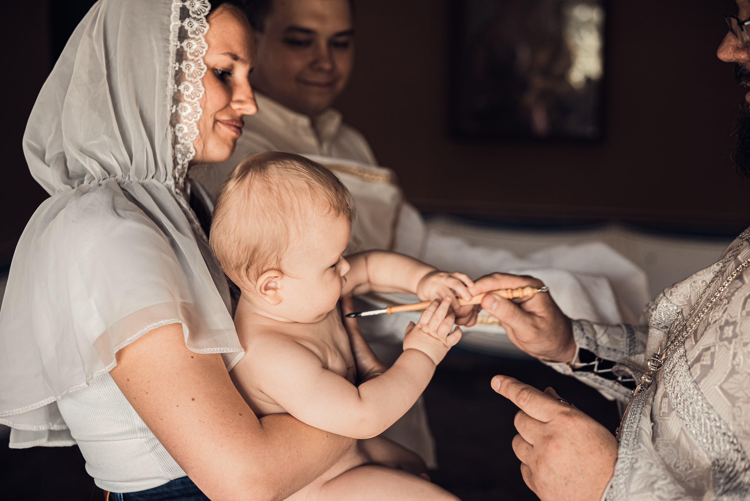 Крещение Александра. Семейный и детский фотограф Москва