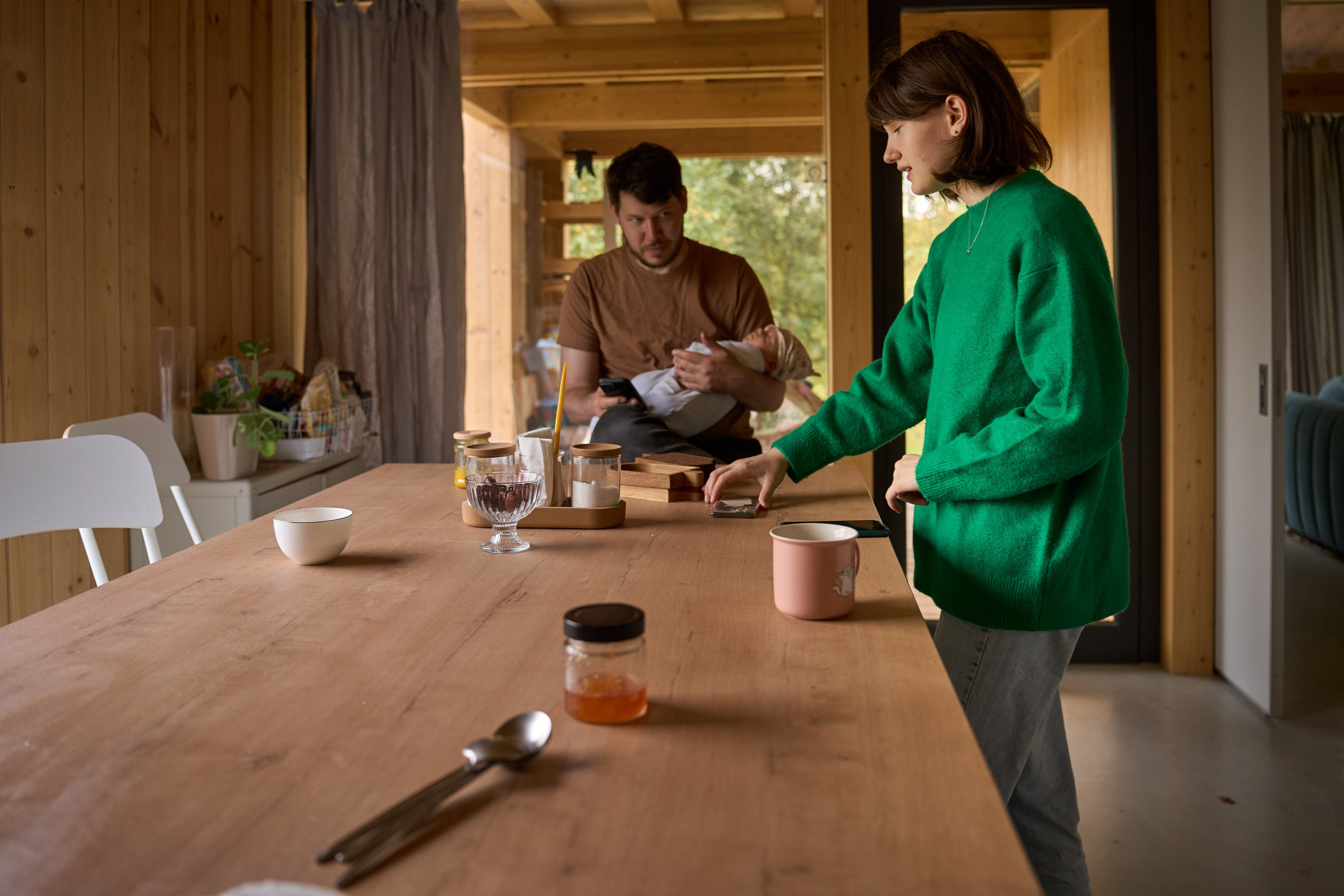 Четверо детей в доме. Фотограф Женя Пашкина