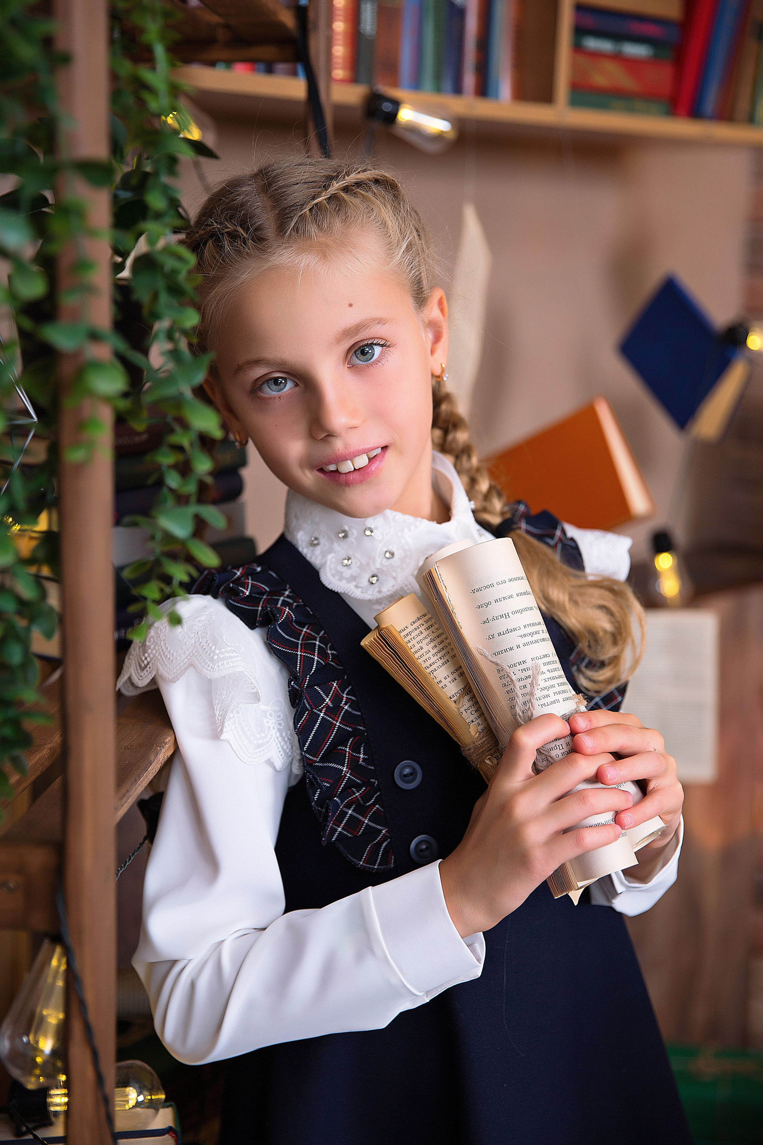 Индивидуальные фотосессии школьников. Детский школьный фотограф в Кемерово Зиновьева Екатерина
