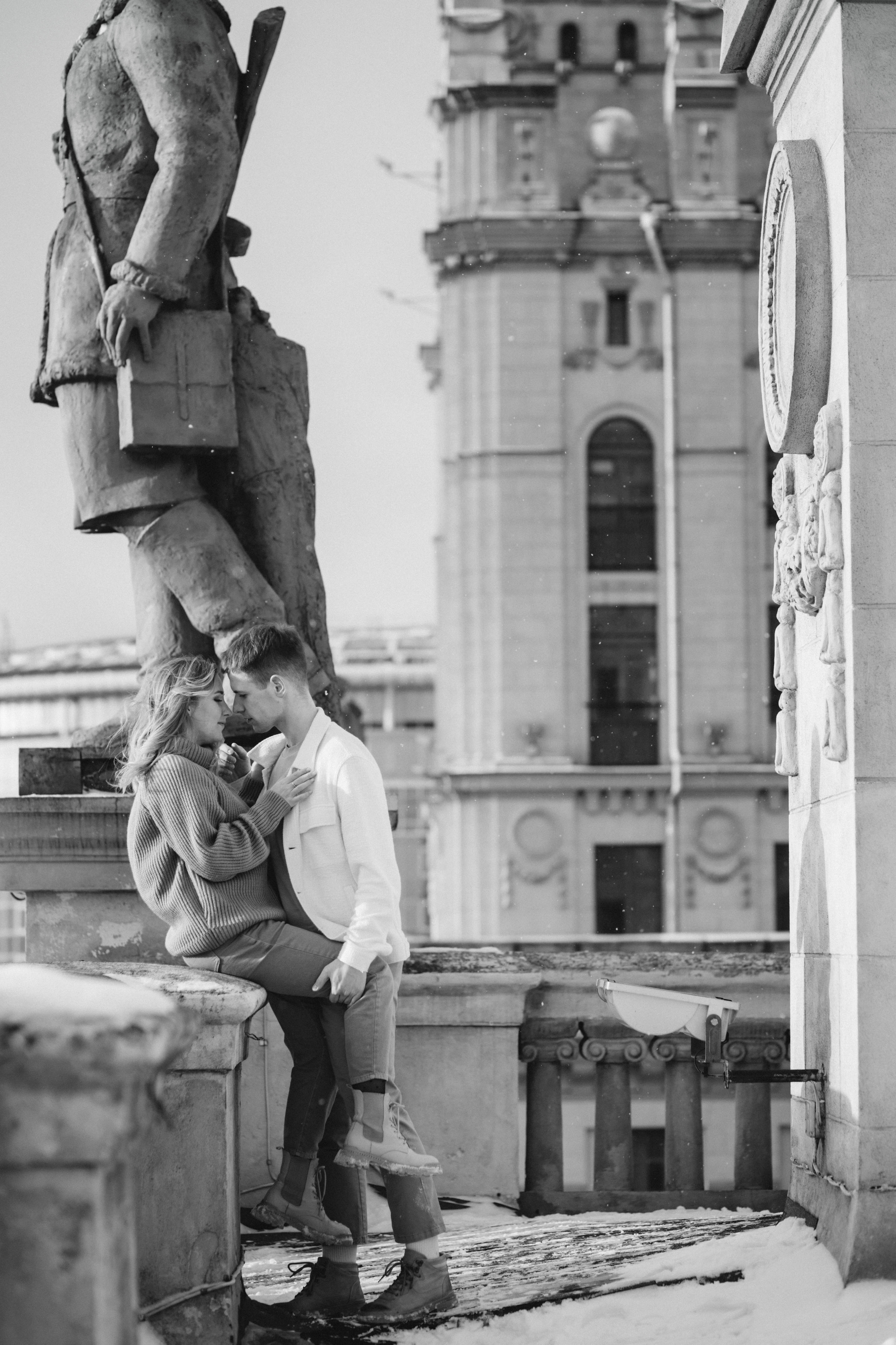 Свидание на балконе. Портретный фотограф в Минске Анна Волейко
