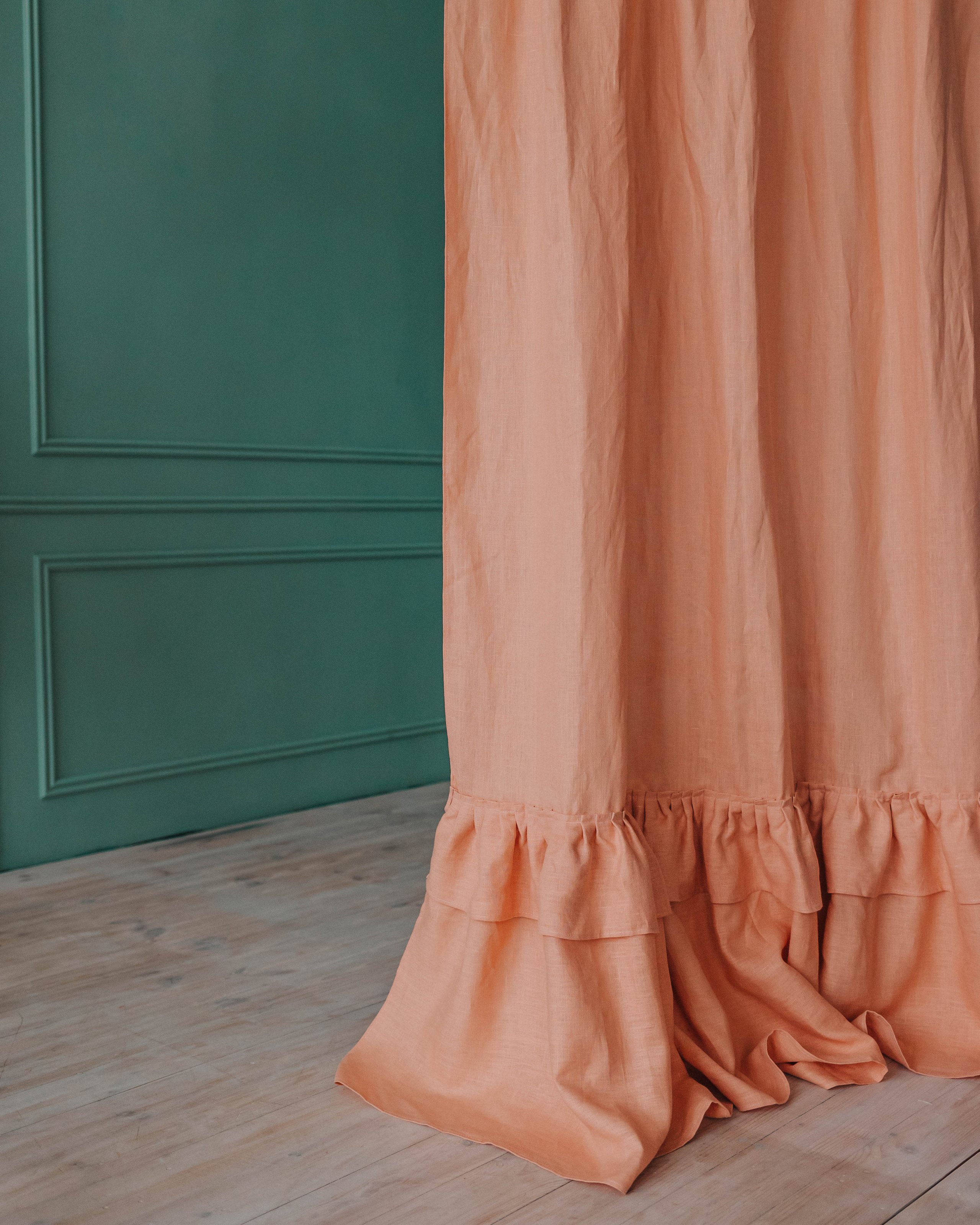 Льняные шторы «Dikaya morkov». Портретный фотограф в Минске Анна Волейко