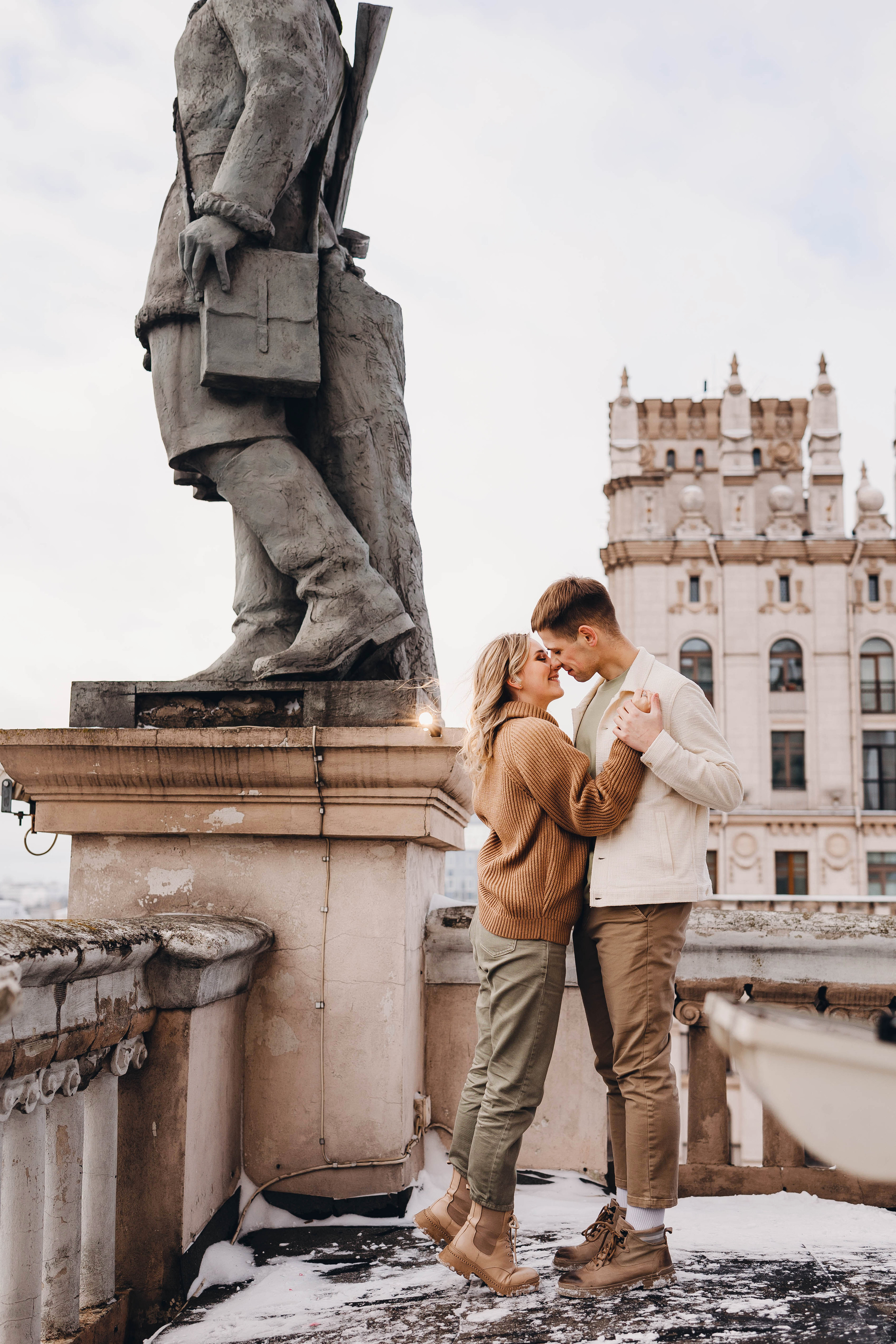 Свидание на балконе. Портретный фотограф в Минске Анна Волейко