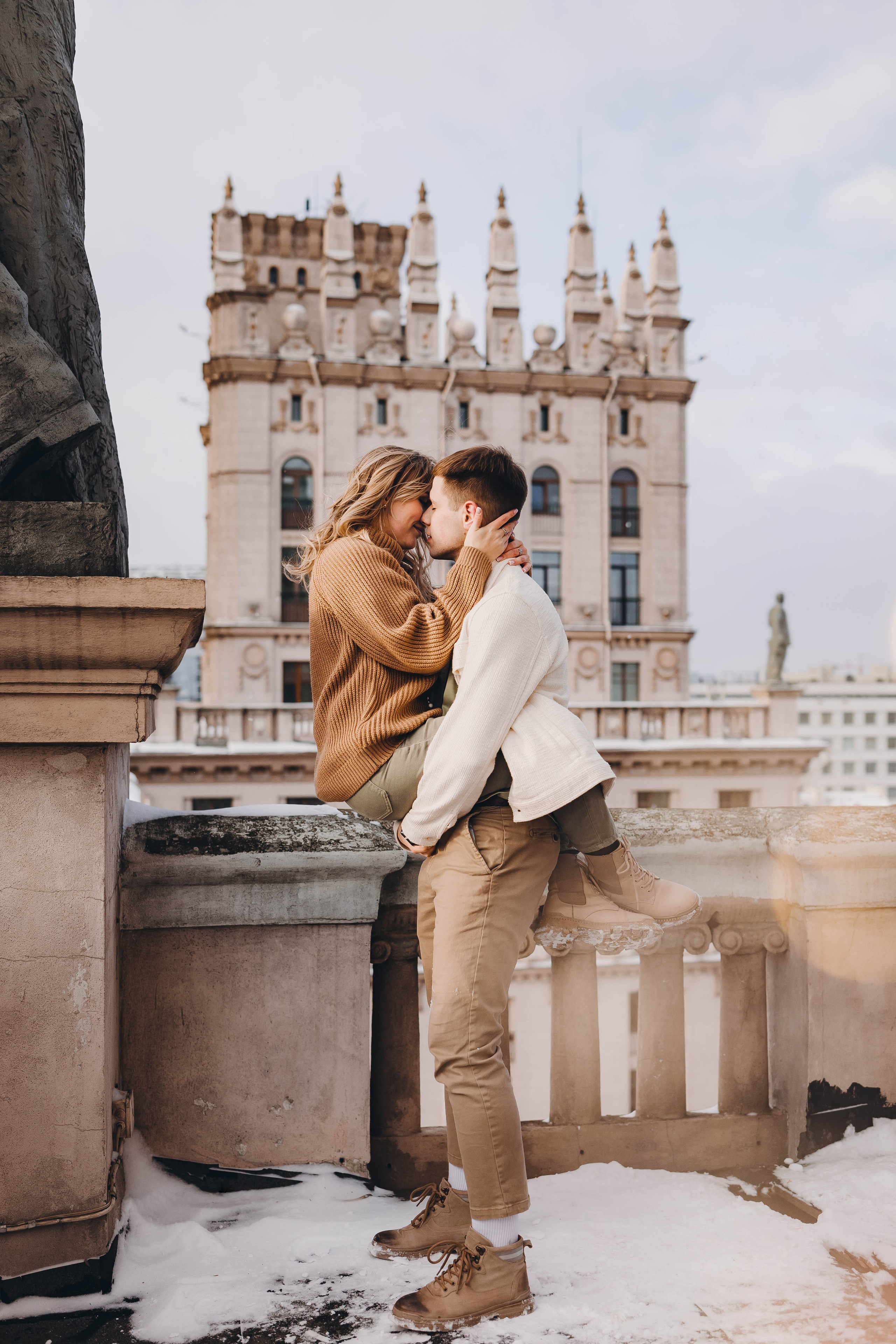 Свидание на балконе. Портретный фотограф в Минске Анна Волейко