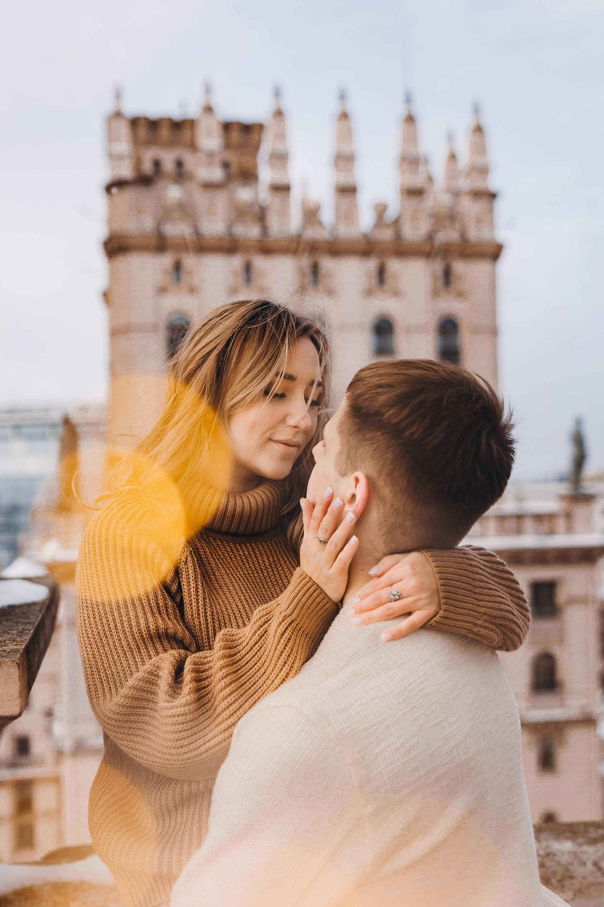 Свидание на балконе. Портретный фотограф в Минске Анна Волейко