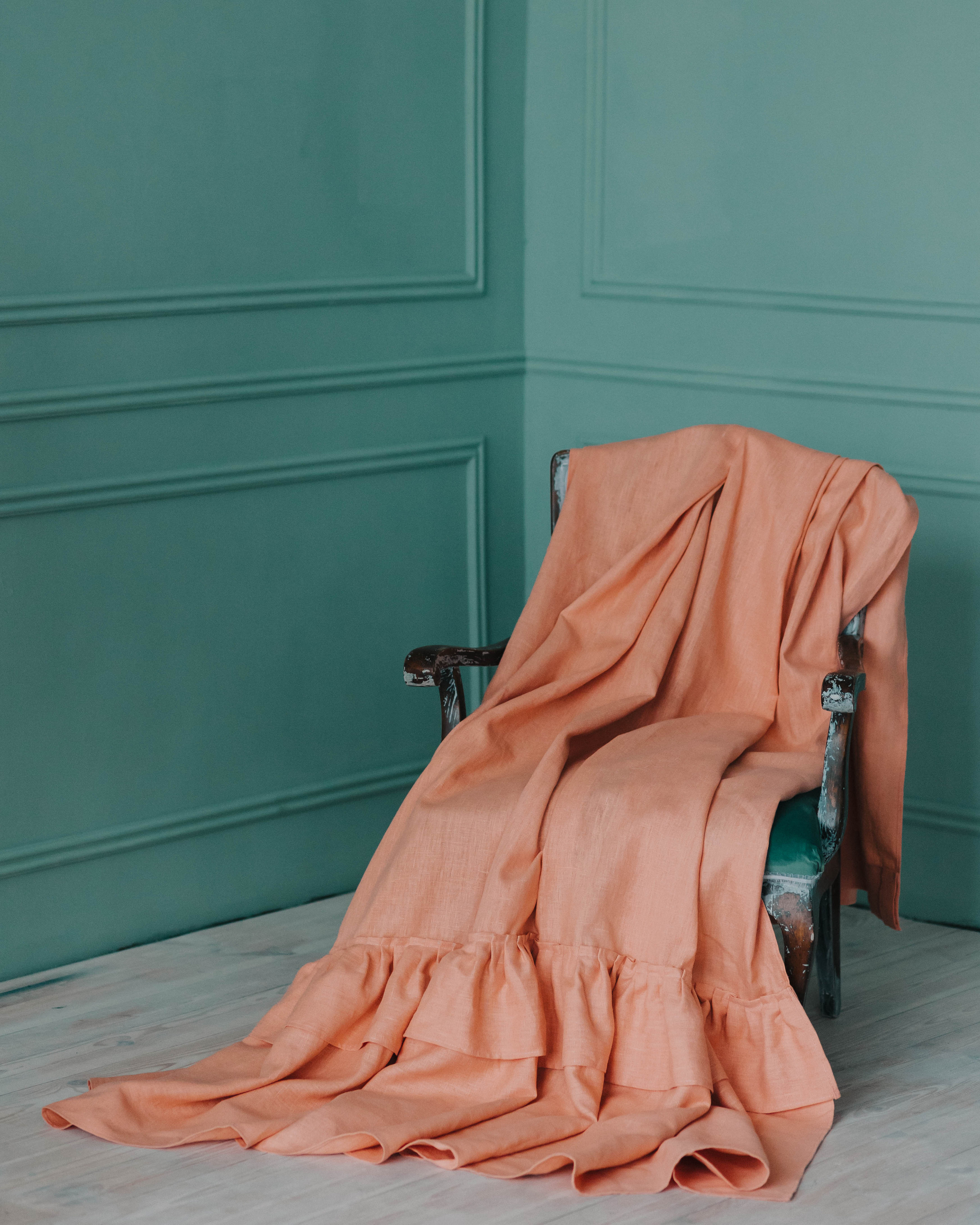 Льняные шторы «Dikaya morkov». Портретный фотограф в Минске Анна Волейко