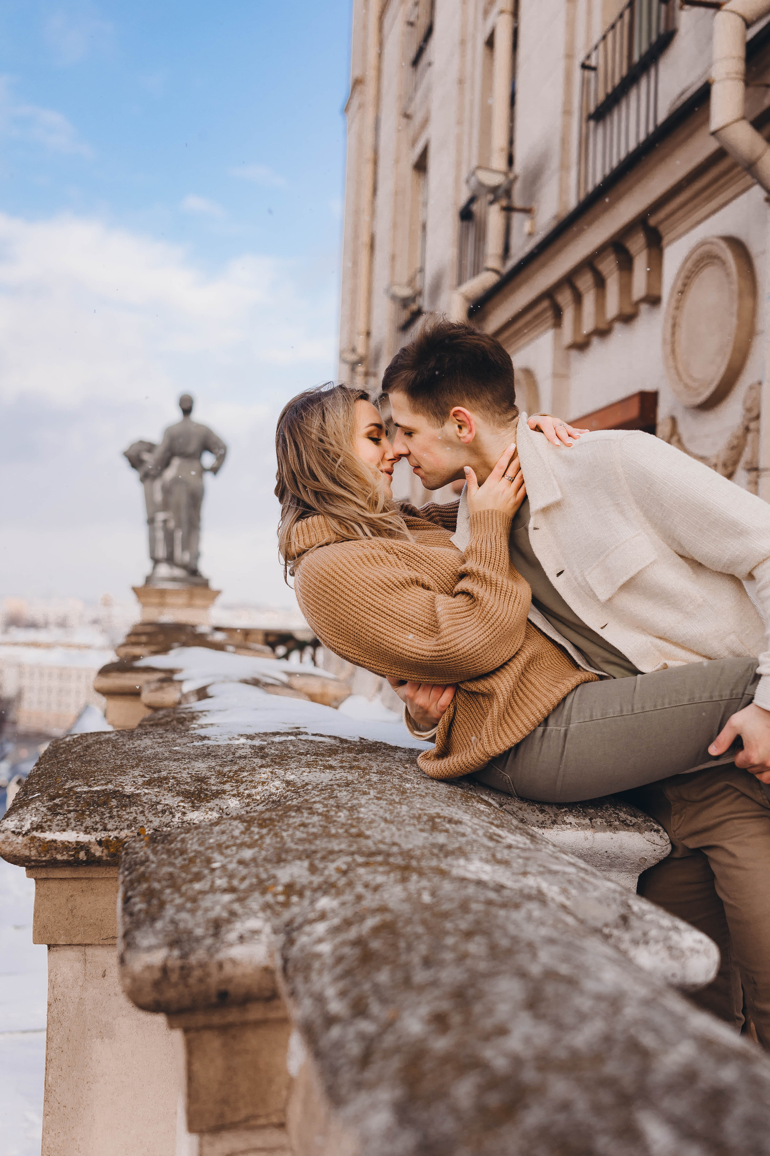 Свидание на балконе. Портретный фотограф в Минске Анна Волейко