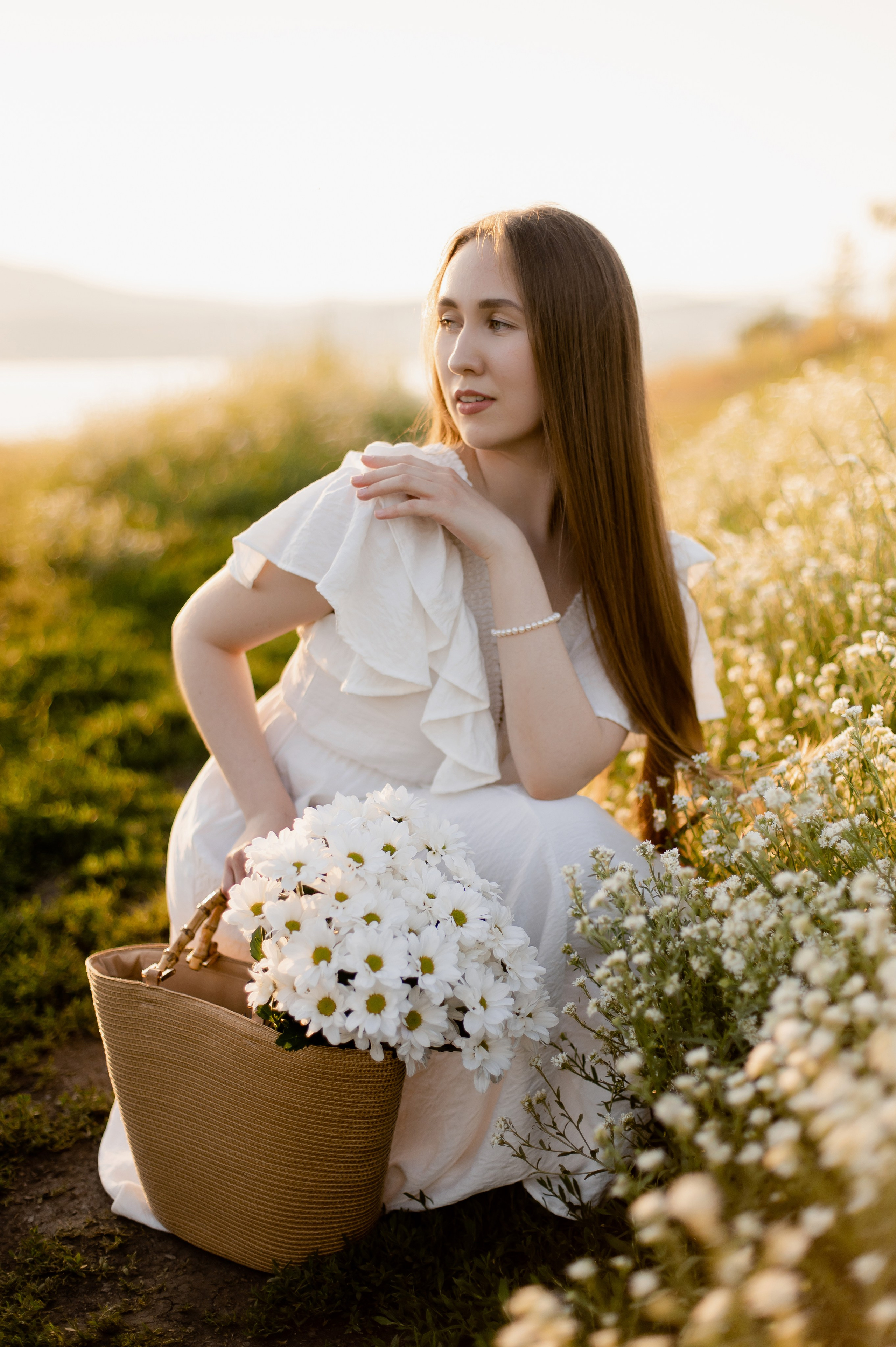 Анастасия, съёмка на закате. Свадебный и портретный фотограф в Миассе Филиппенко Дарья