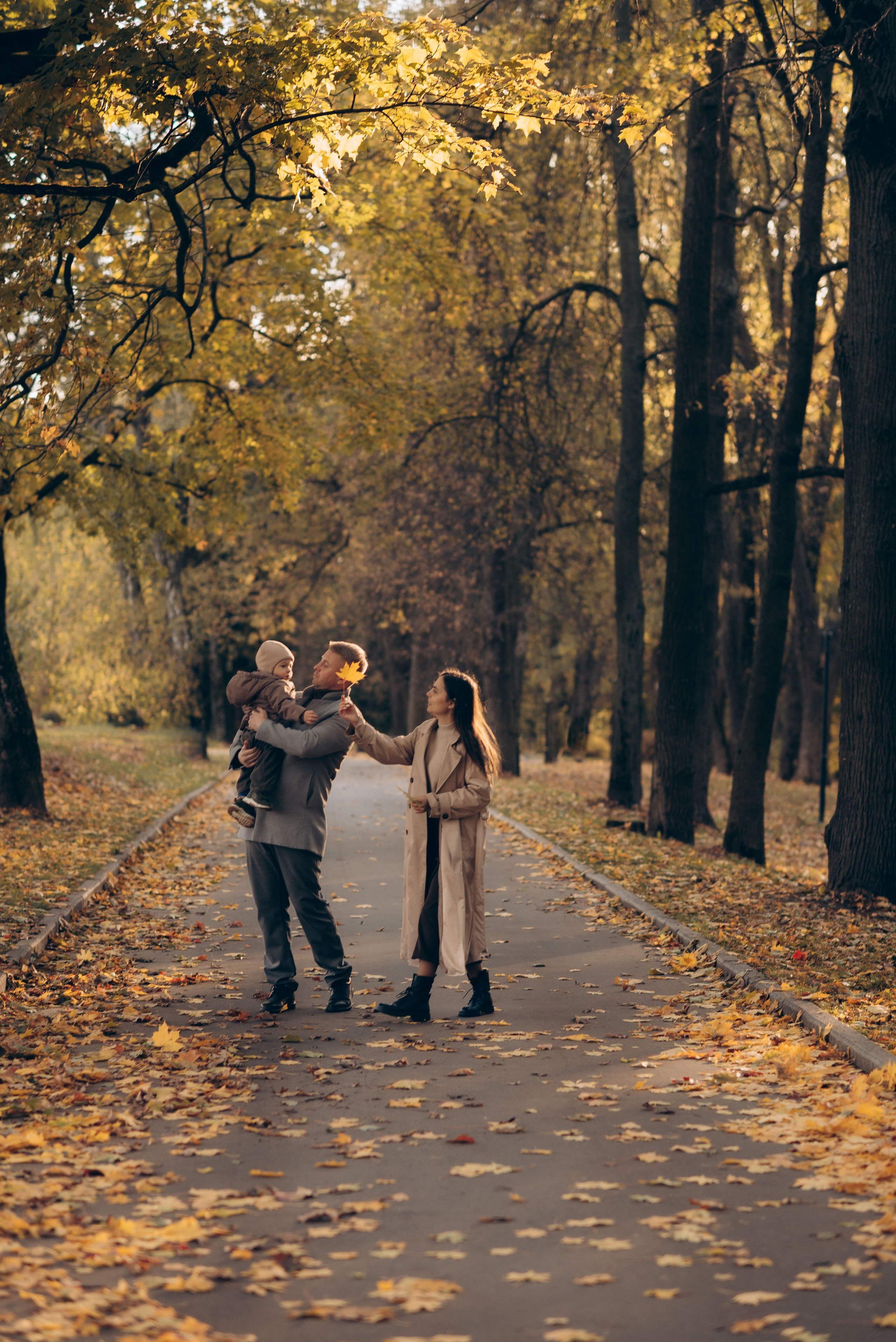 Осень в парке. Семейный фотограф в Домодедово и Москве Елена Пичугина