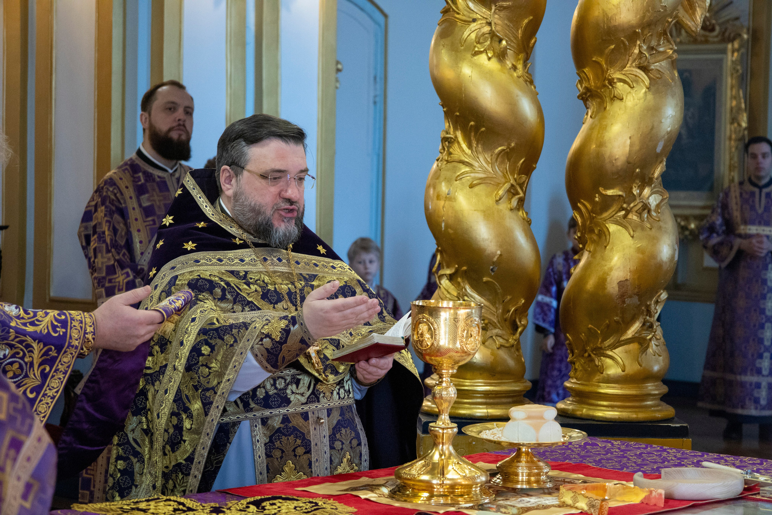 НЕДЕЛЯ ПРЕПОДОБНОГО ИОАННА ЛЕСТВИЧНИКА. ДЕНЬ ПАМЯТИ ПРЕПОДОБНОГО АЛЕКСИЯ, ЧЕЛОВЕКА БОЖИЕГО. НИКОЛО-БОГОЯВЛЕНСКИЙ МОРСКОЙ СОБОР