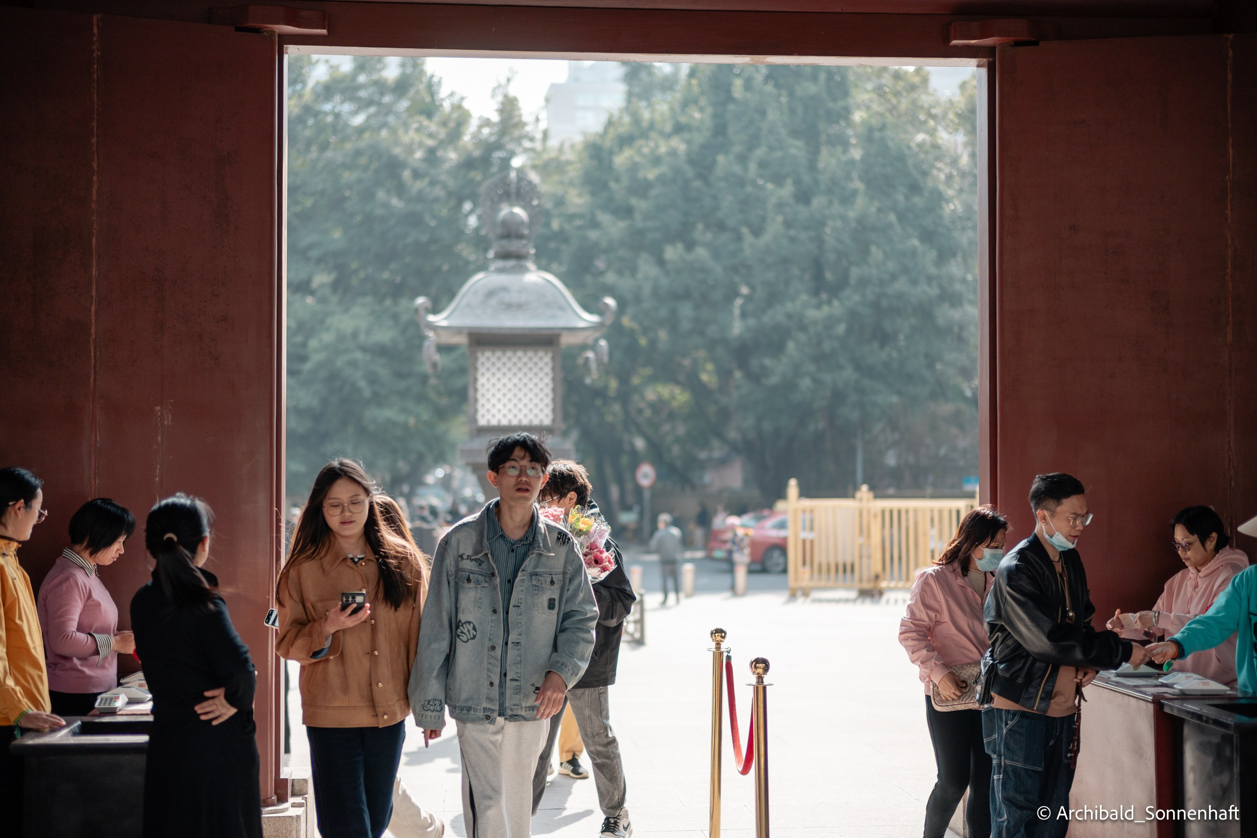 Yuexiu district in Guangzhou. Photographer in Guangzhou, China. Archibald Sonnenhaft
