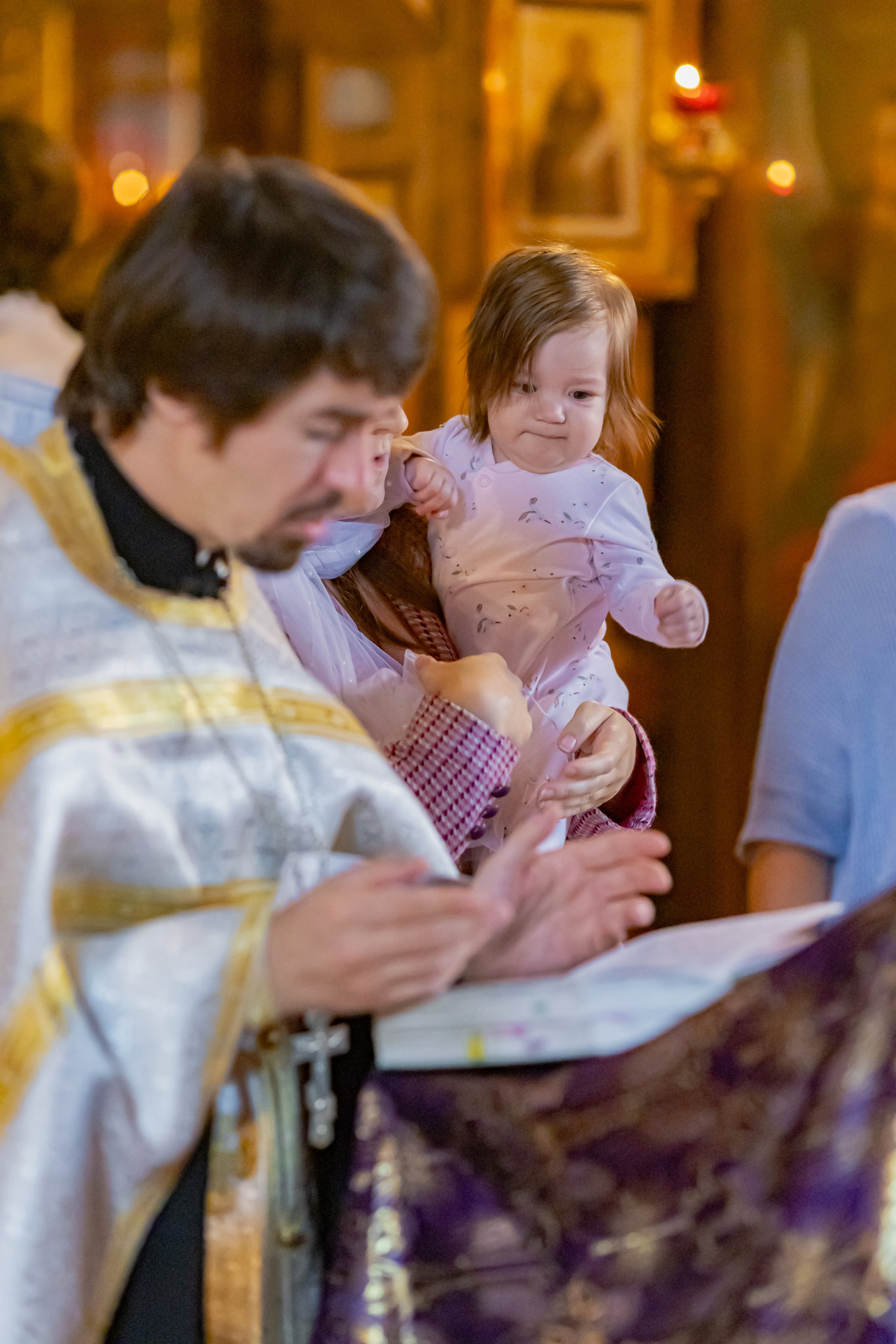 Крещение Полины «Храм святителя Филарета». Детский и семейный фотограф Евгения Вахнеева Москва Зеленоград