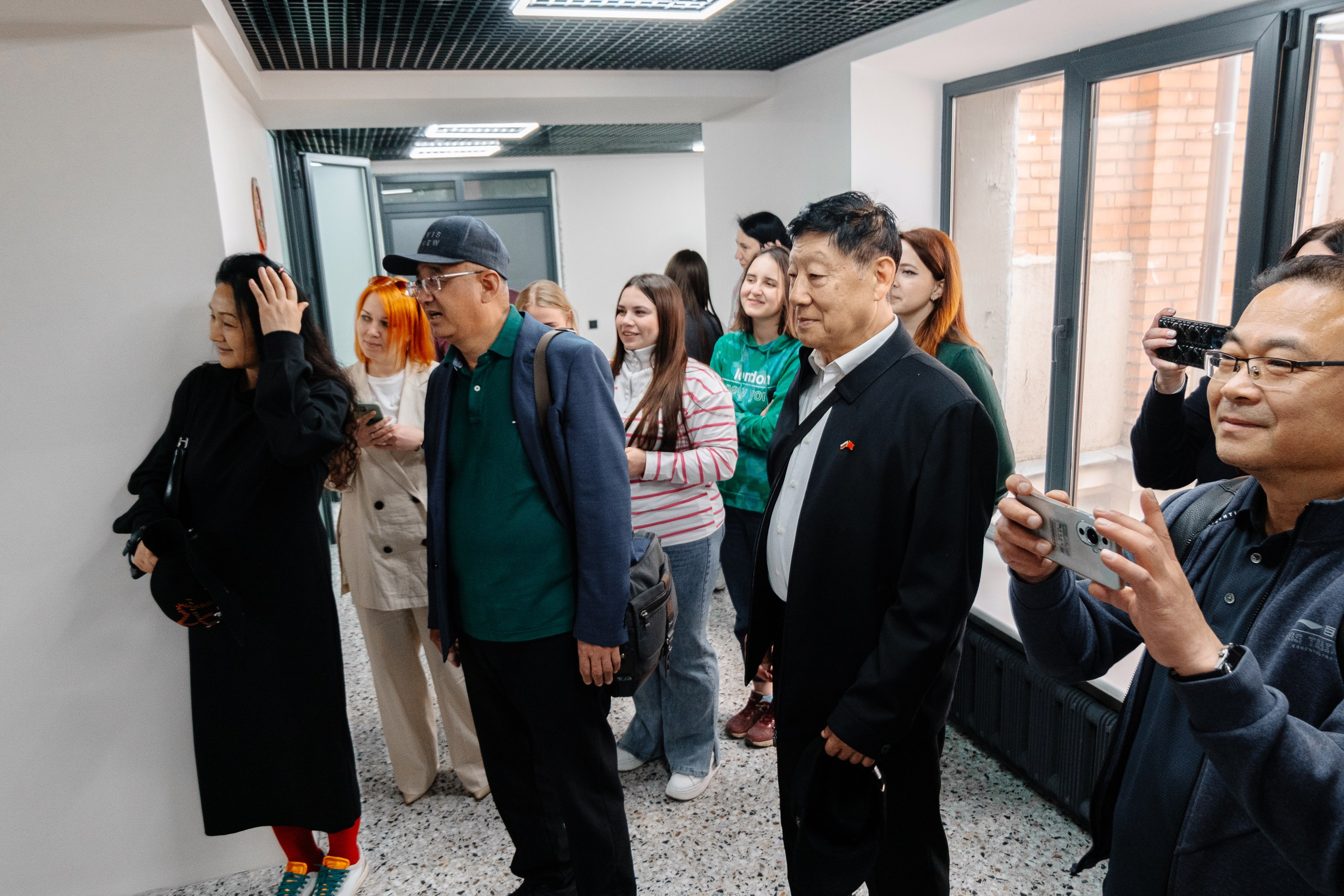 Делегация Китая в Ивановской текстильной компании