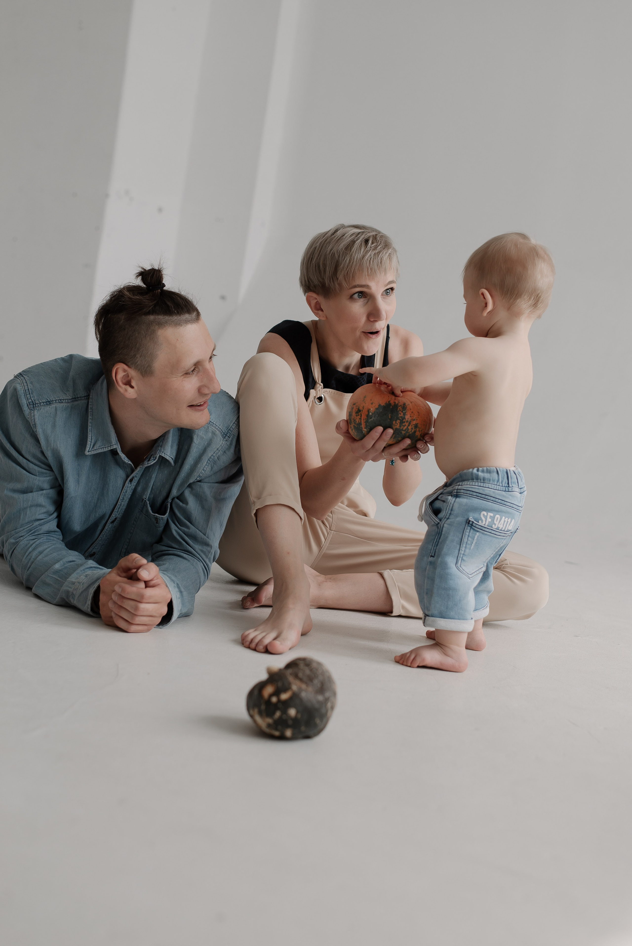 Родион, Ольга и Елисей. Портретный фотограф Ксения Люндовская