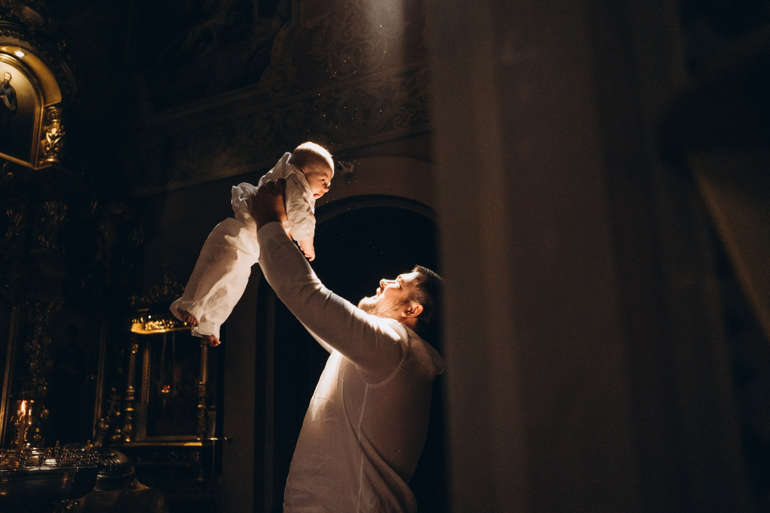 Крещение Евгения. Главная