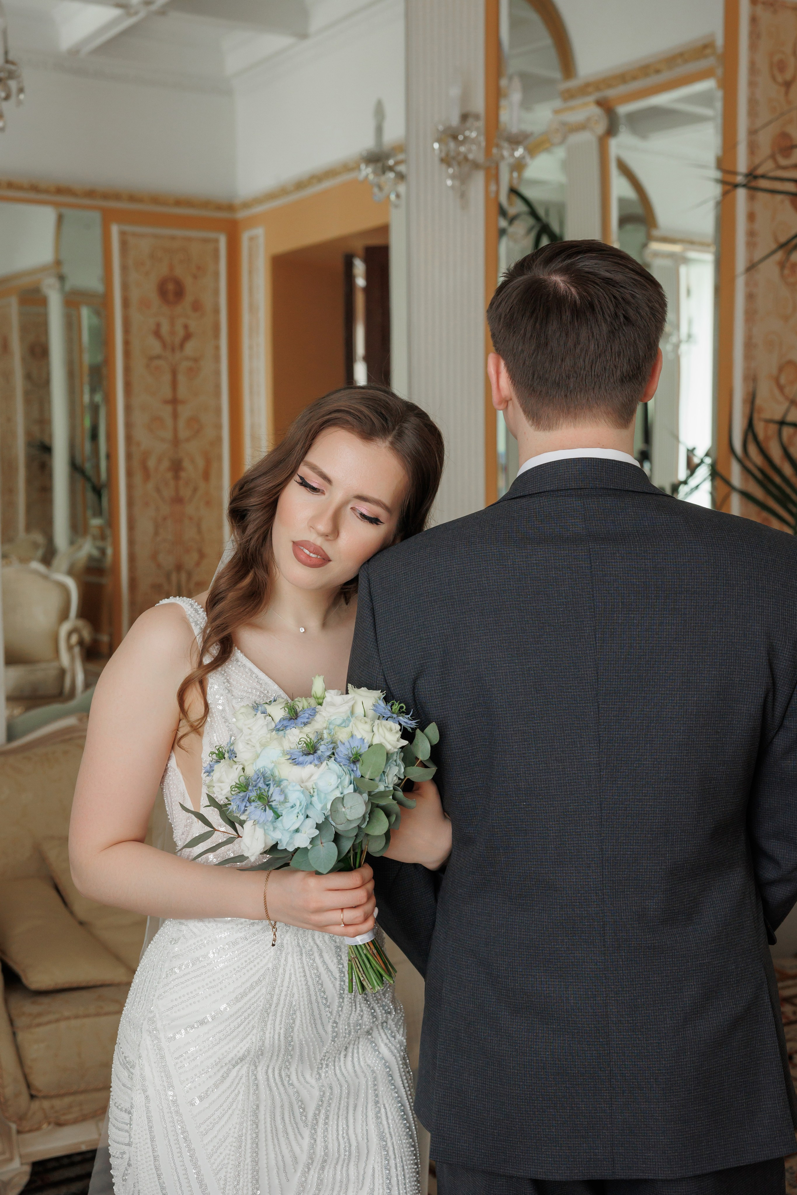 Даша и Дима, Грибоедовский ЗАГС. Свадебный и репортажный фотограф (Москва, Королев и другие)