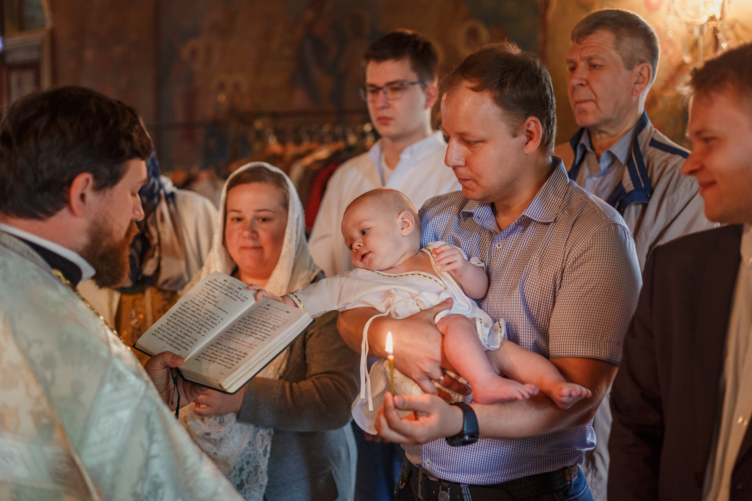 Таинство крещения венчания