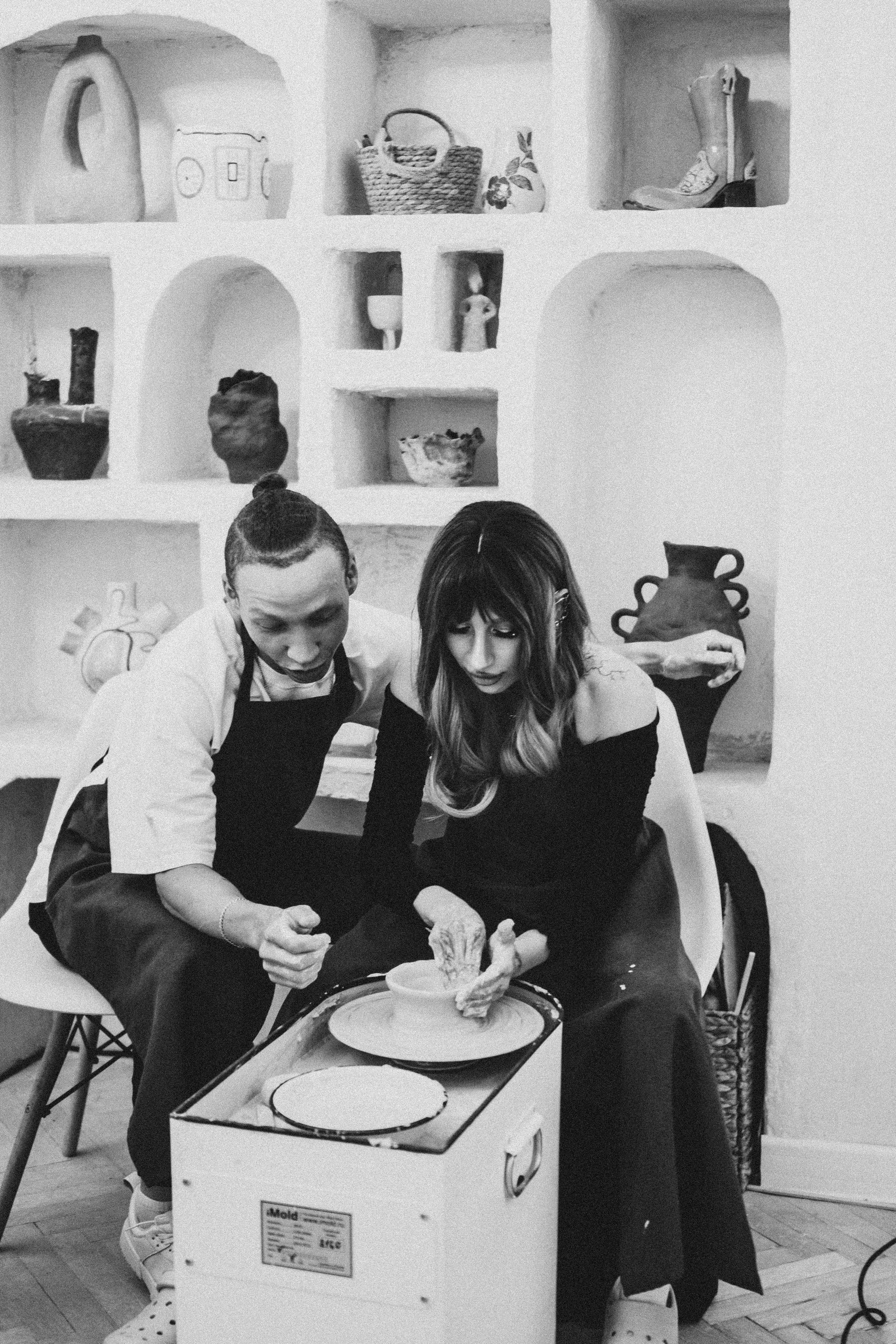 СВИДАНИЕ В ГОНЧАРНОЙ МАСТЕРСКОЙ. Профессиональный фотограф, Санкт-Петербург — Виктория Богомолова