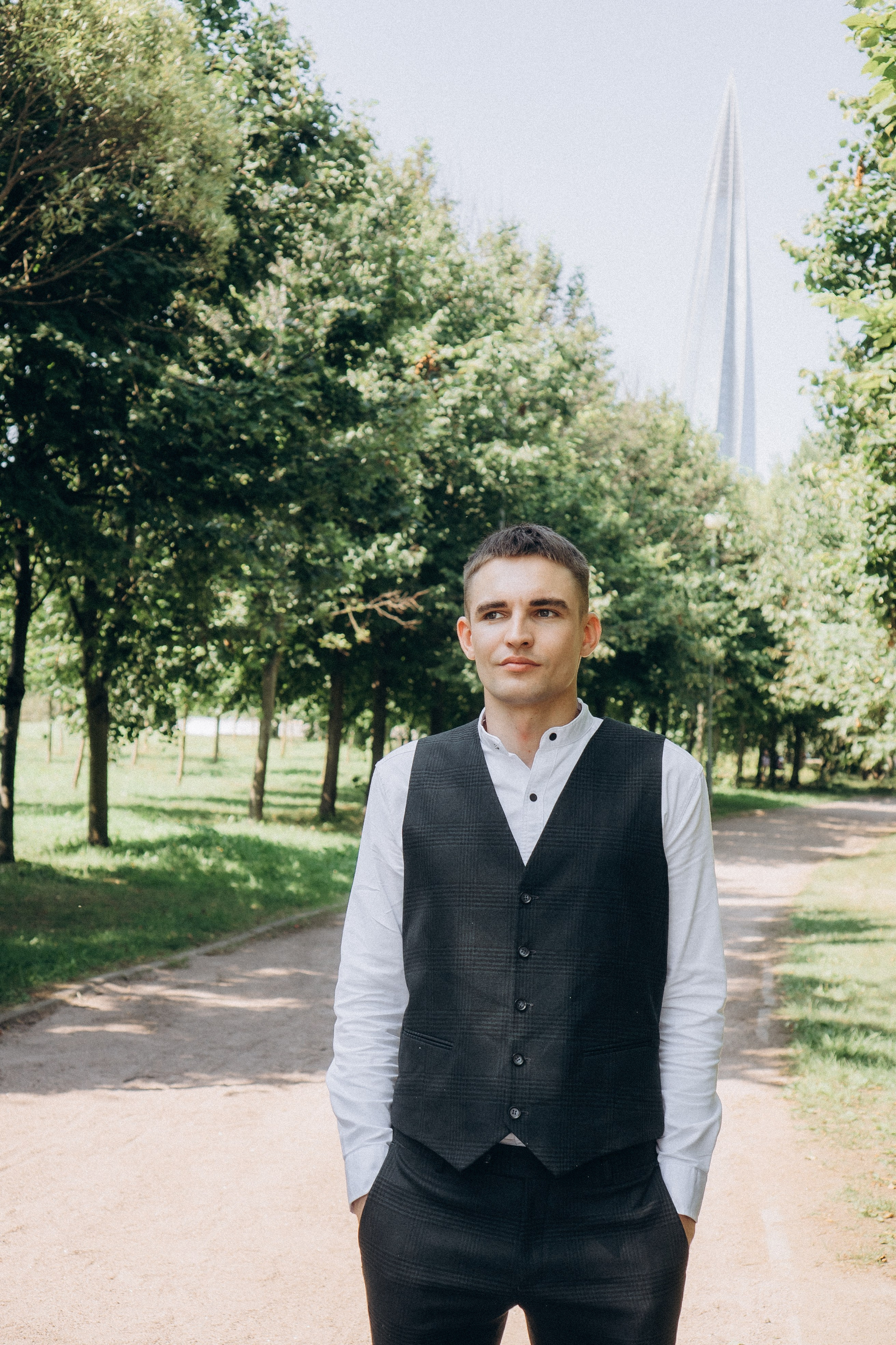 СВАДЕБНАЯ СЬЕМК В ПАРКЕ 300-ЛЕТИЯ. Профессиональный фотограф, Санкт-Петербург — Виктория Богомолова