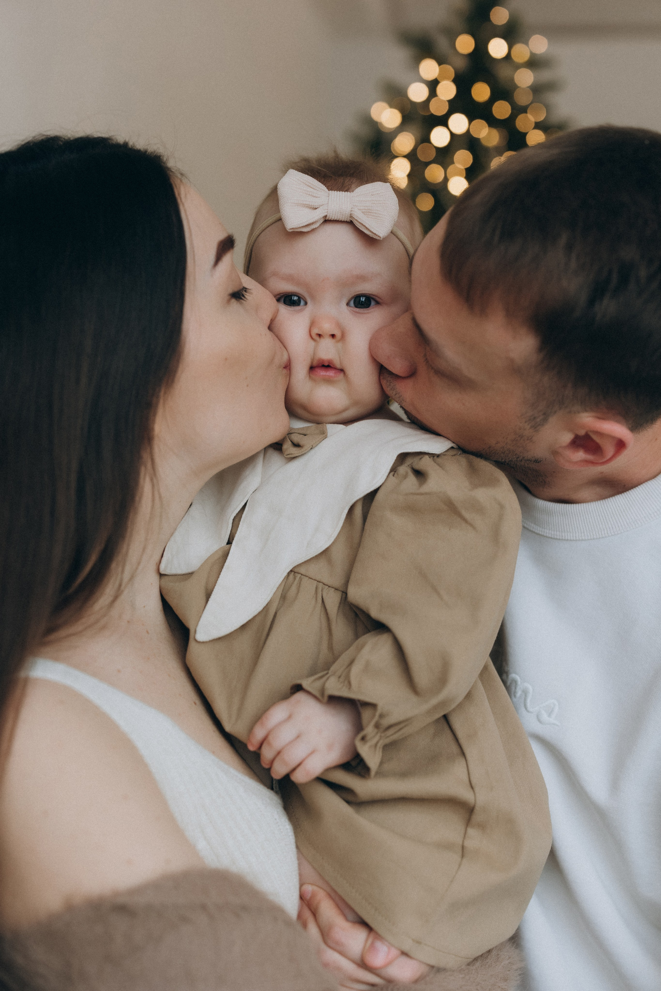 Семейная новогодняя фотосессия. Фотограф Москва Виктория-Антуанетта