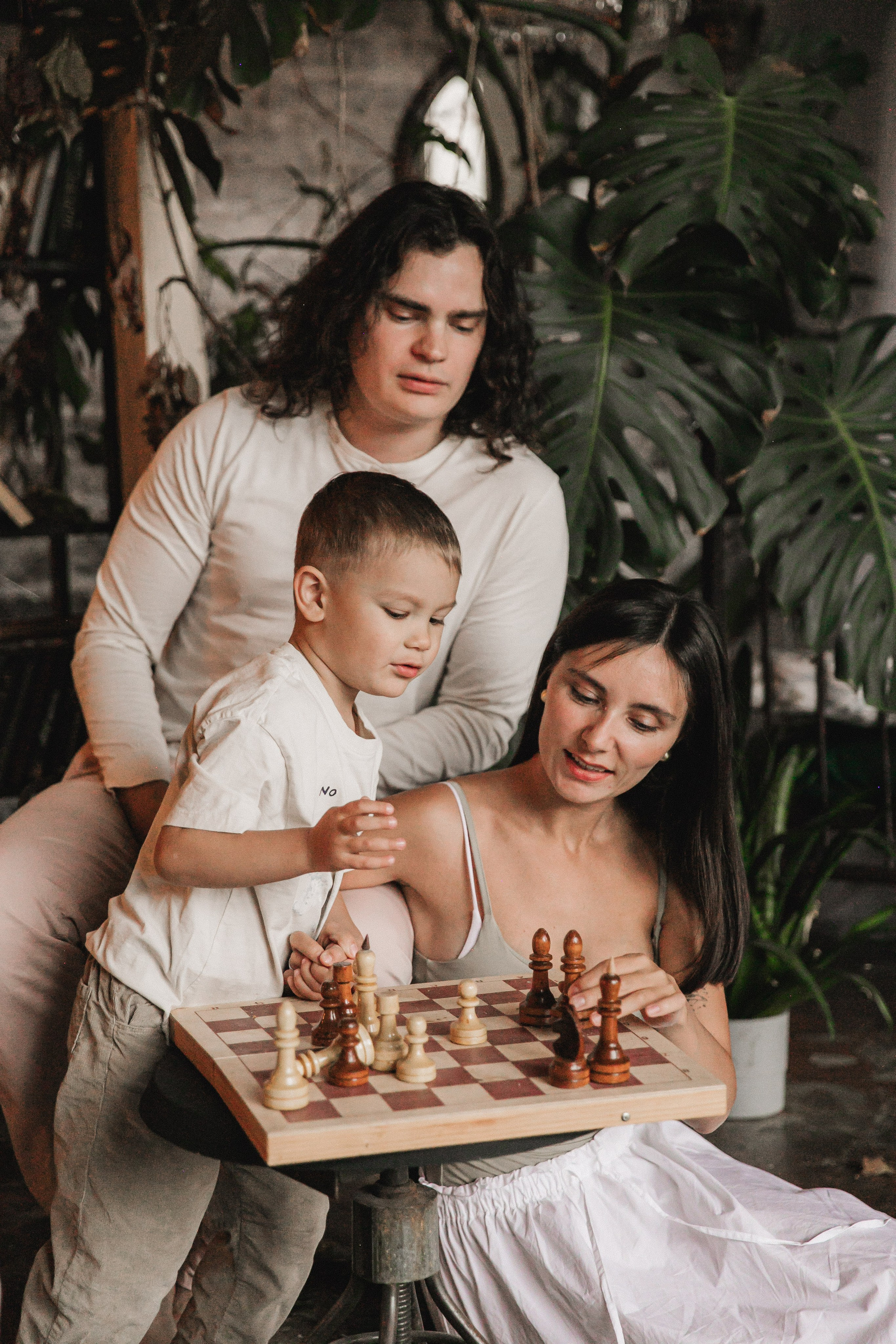 Анна, Григорий и детки. Фотограф Анастасия Петрова