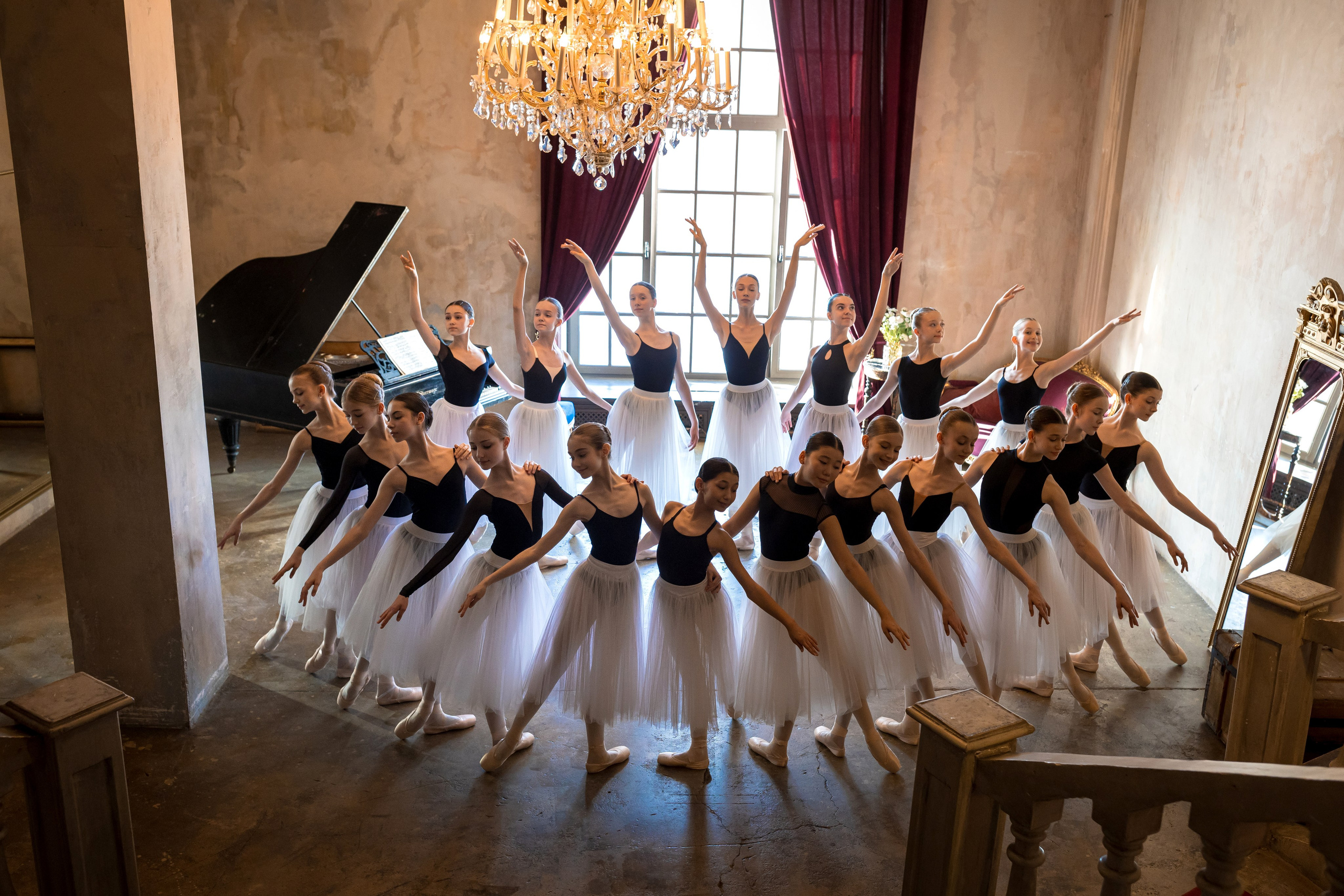 Коллективная фотосъёмка. Балетный фотограф Алина Ханько. Балетный фотограф Алина Ханько — Душа Балета