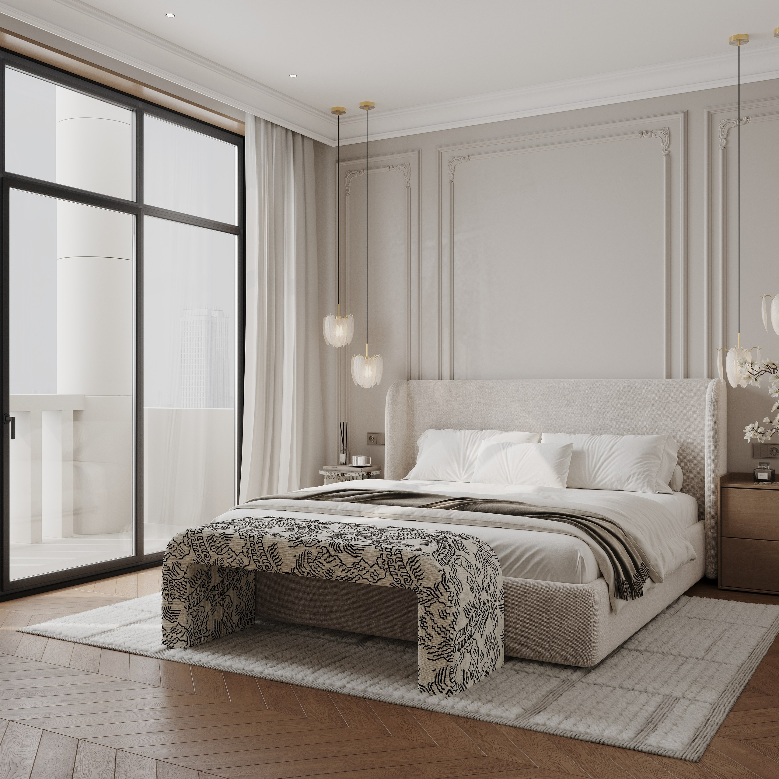 ЖК Легенда Московский 65 106 кв.м, г. Санкт-Петербург. 3d визуализатор Анастасия Науменко