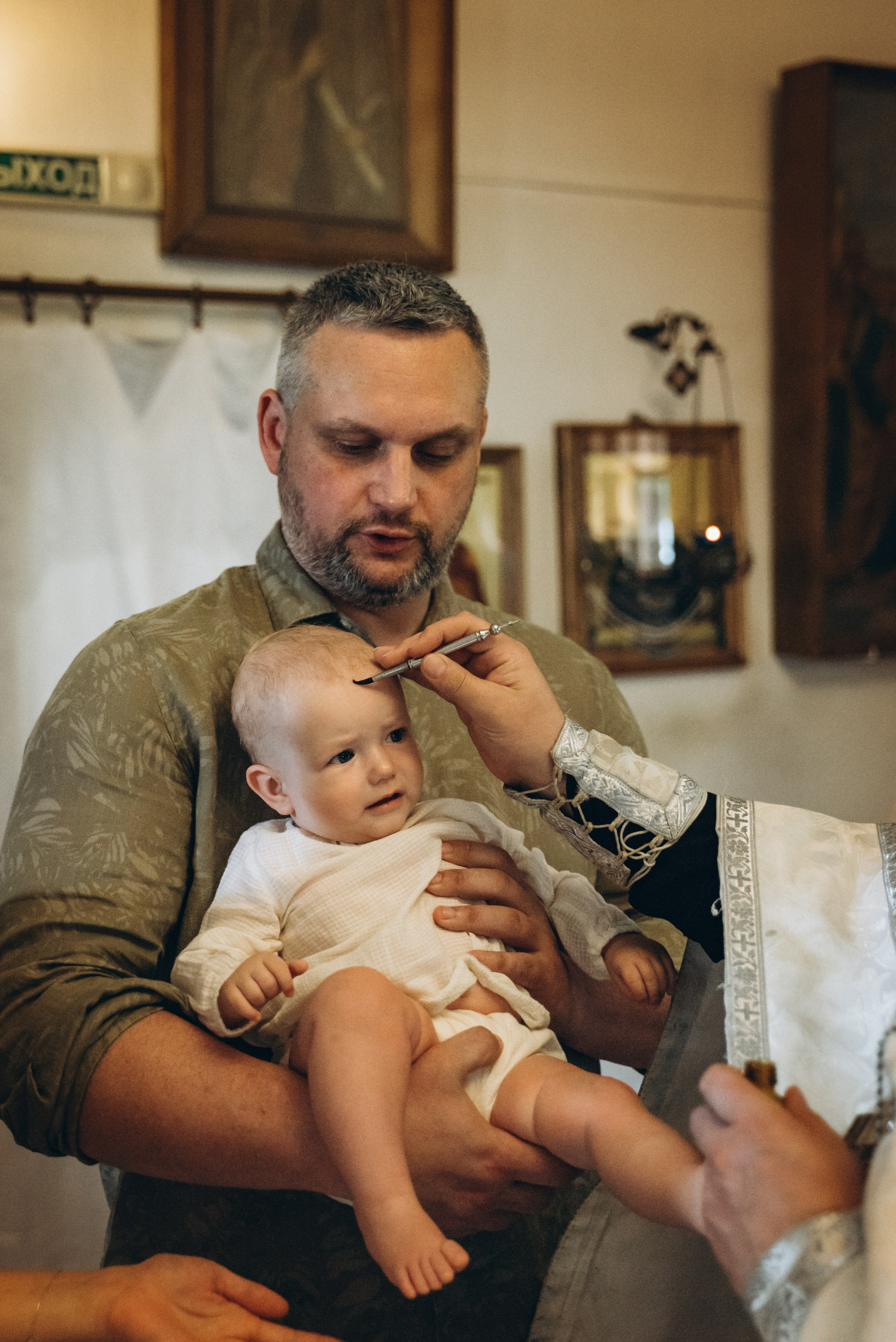 Крещение Есении. Семейный фотограф в Минске Дарья Дреко