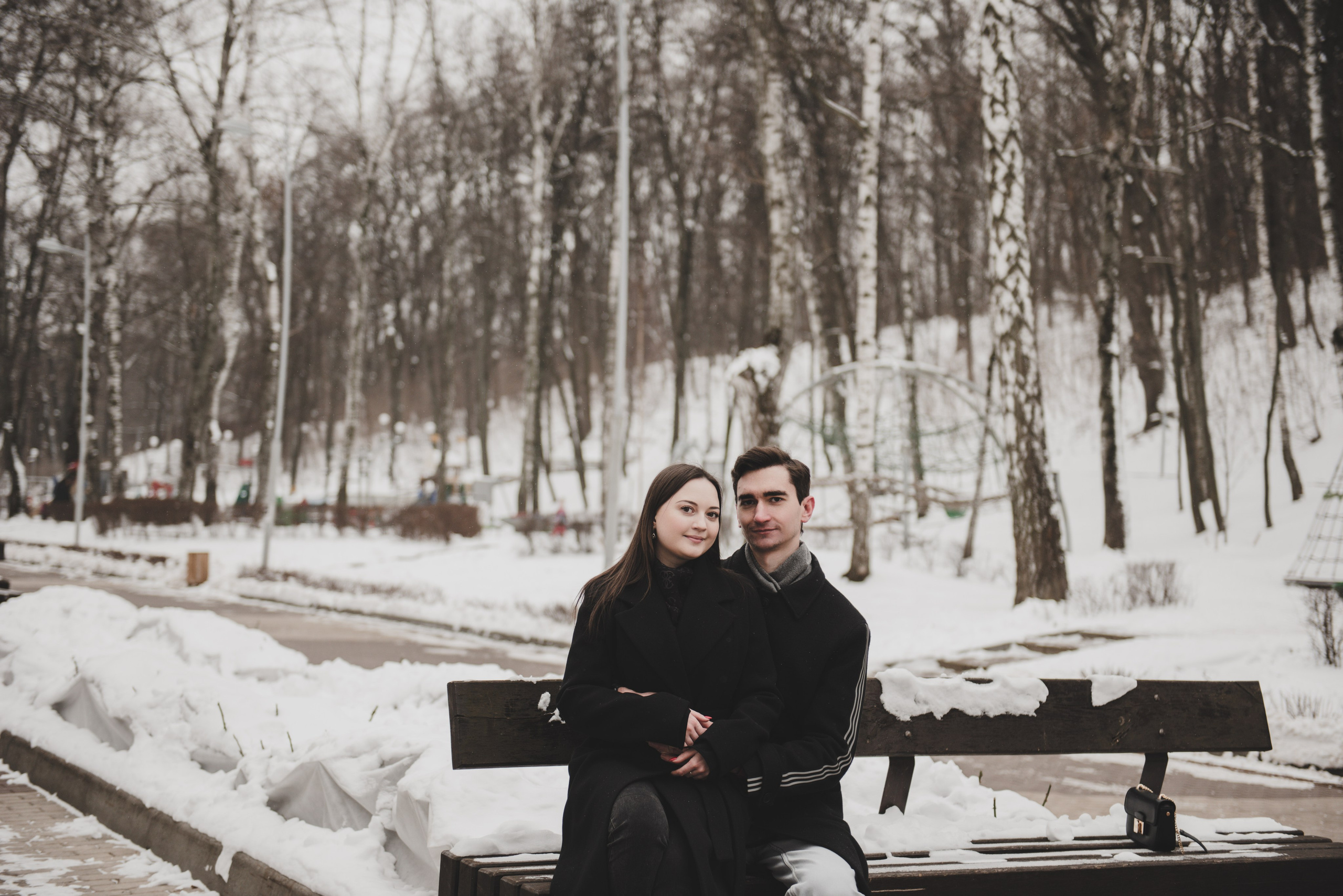 Прогулочная фотосессия в парке