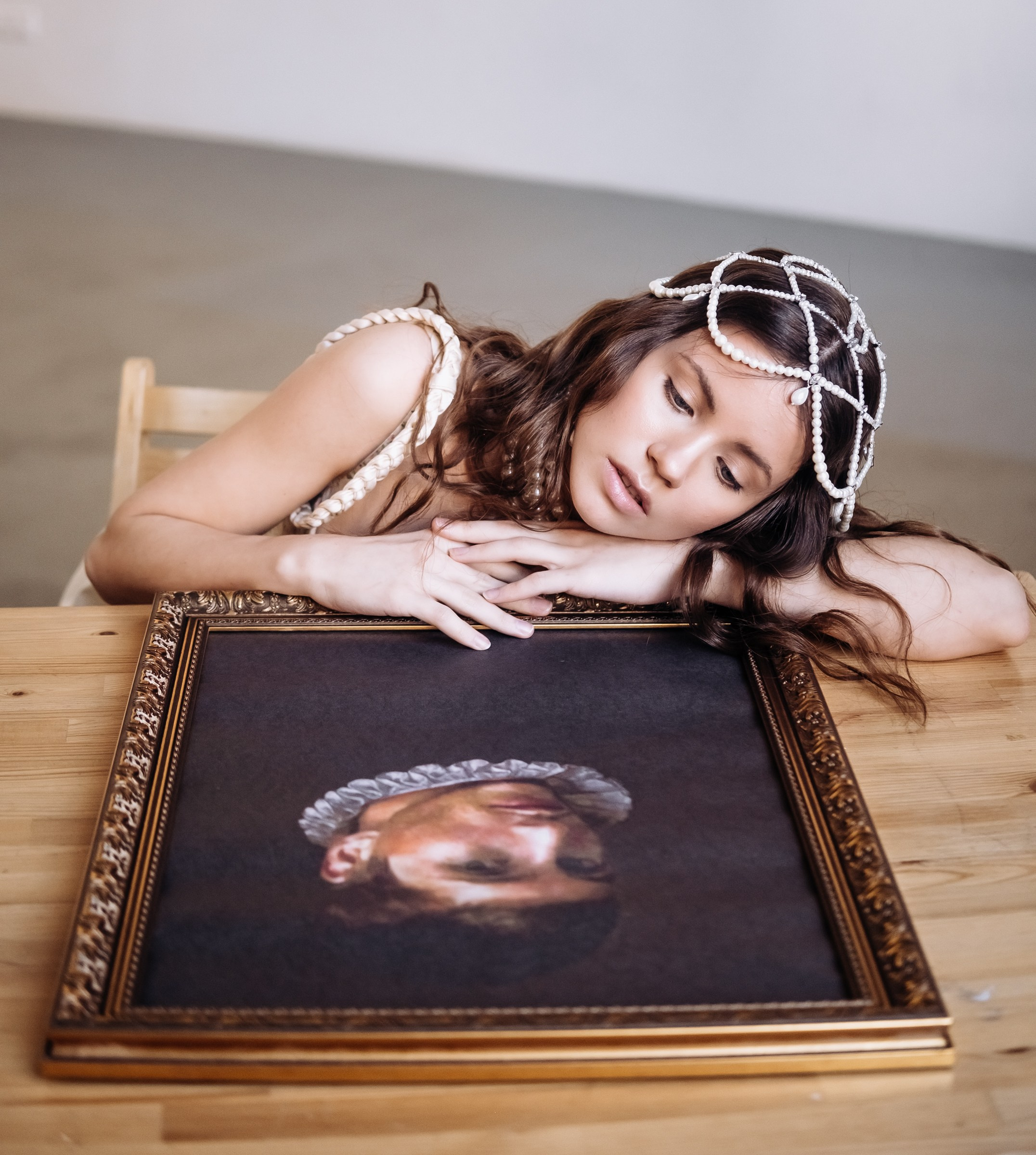 Музей. Невеста