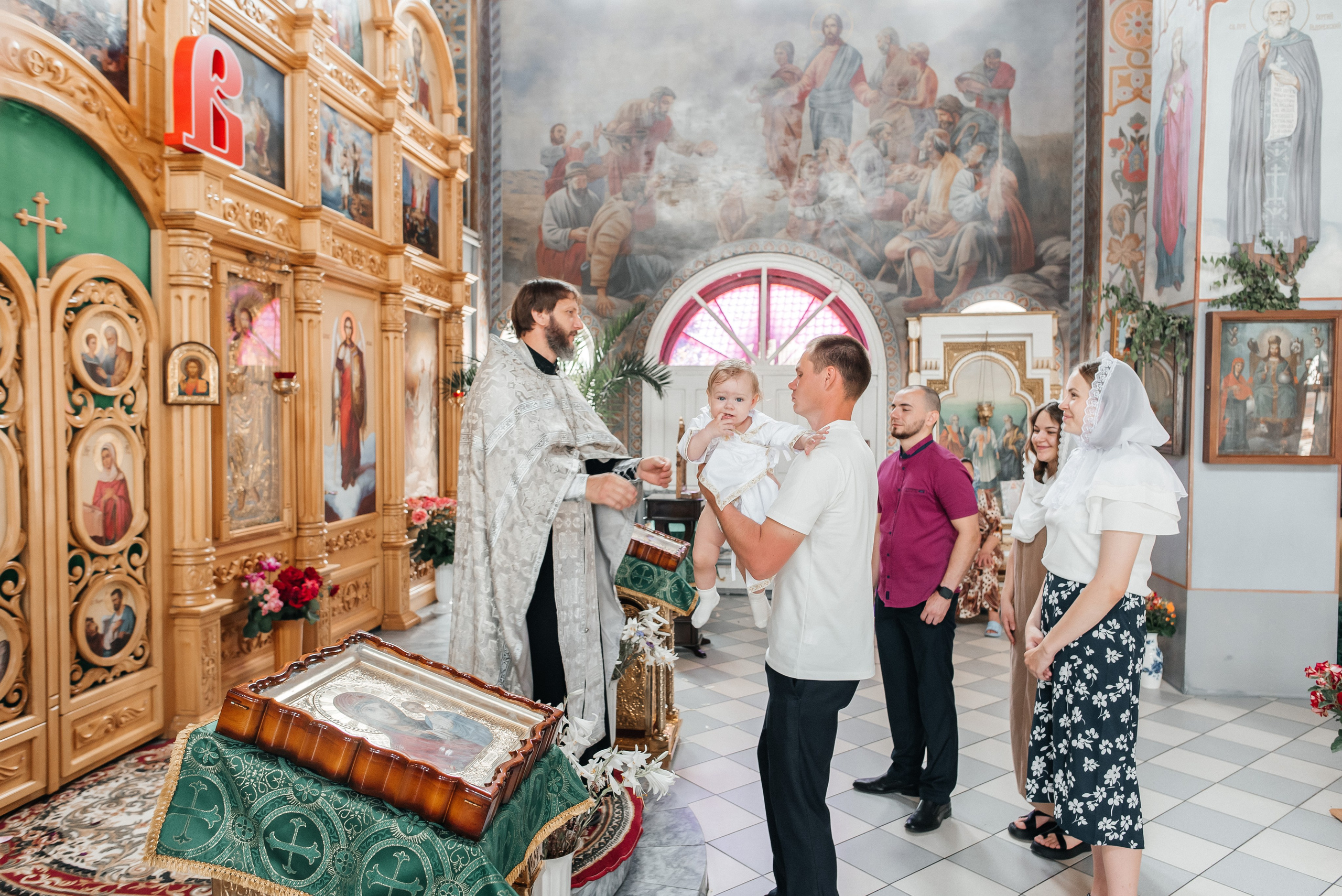 Крещение Ангелины. Детский и семейный фотограф выпускной альбом Приморско-Ахтарск