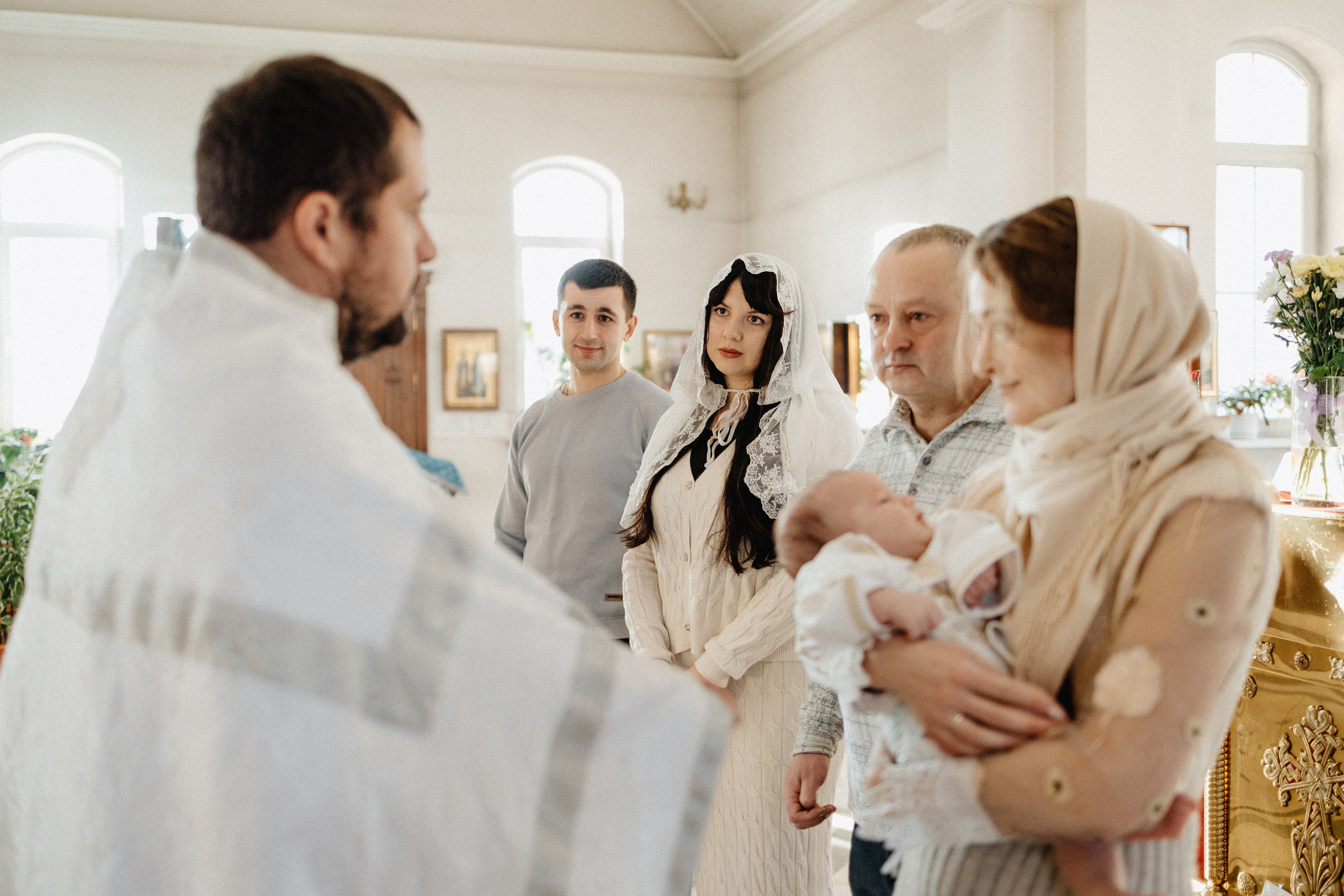 Крещение. Семейный лайфстайл фотограф в г. Липецк