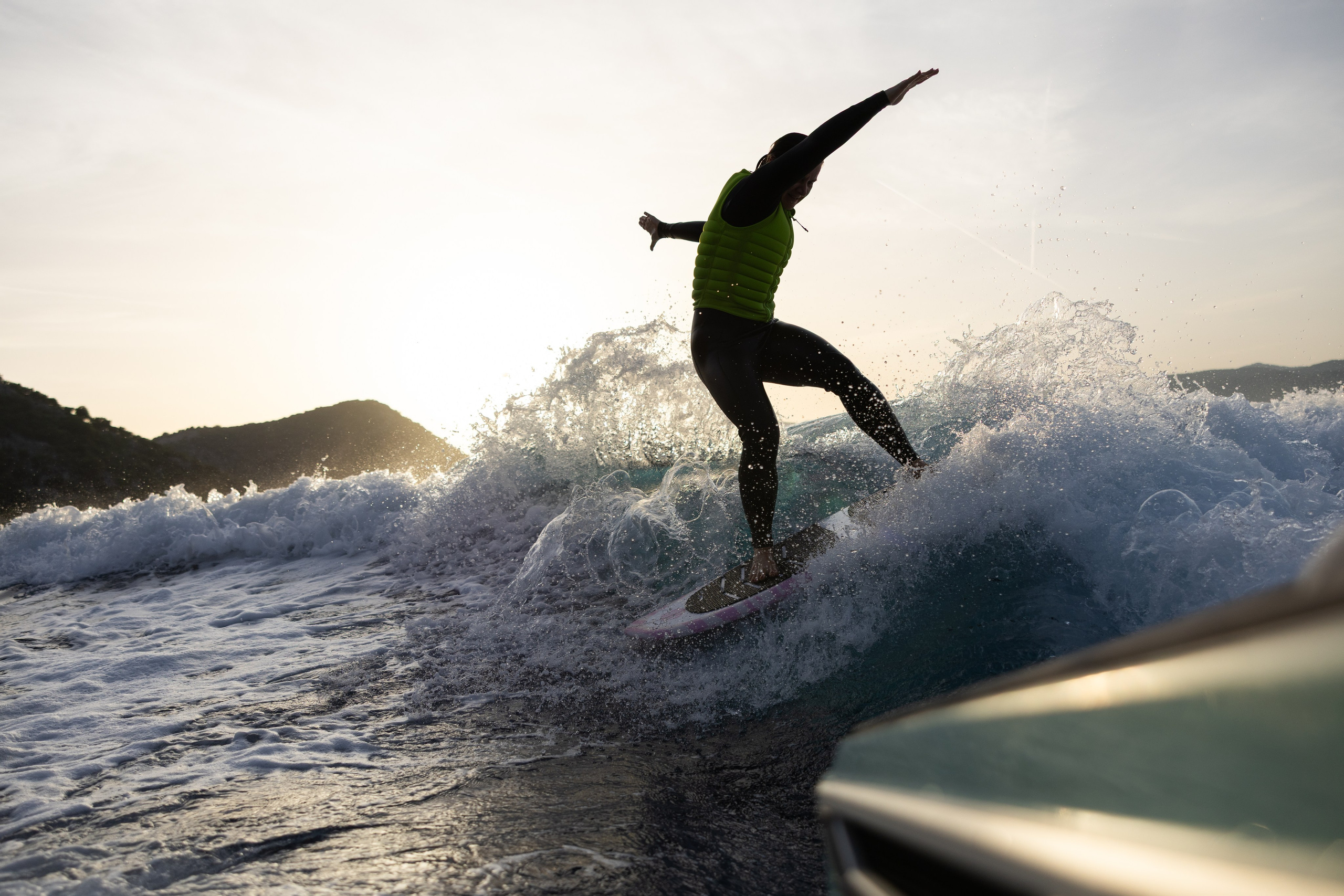Wake Surfing. Лайфстайл Фотограф и Профессиональный Водный Фотограф в Москве