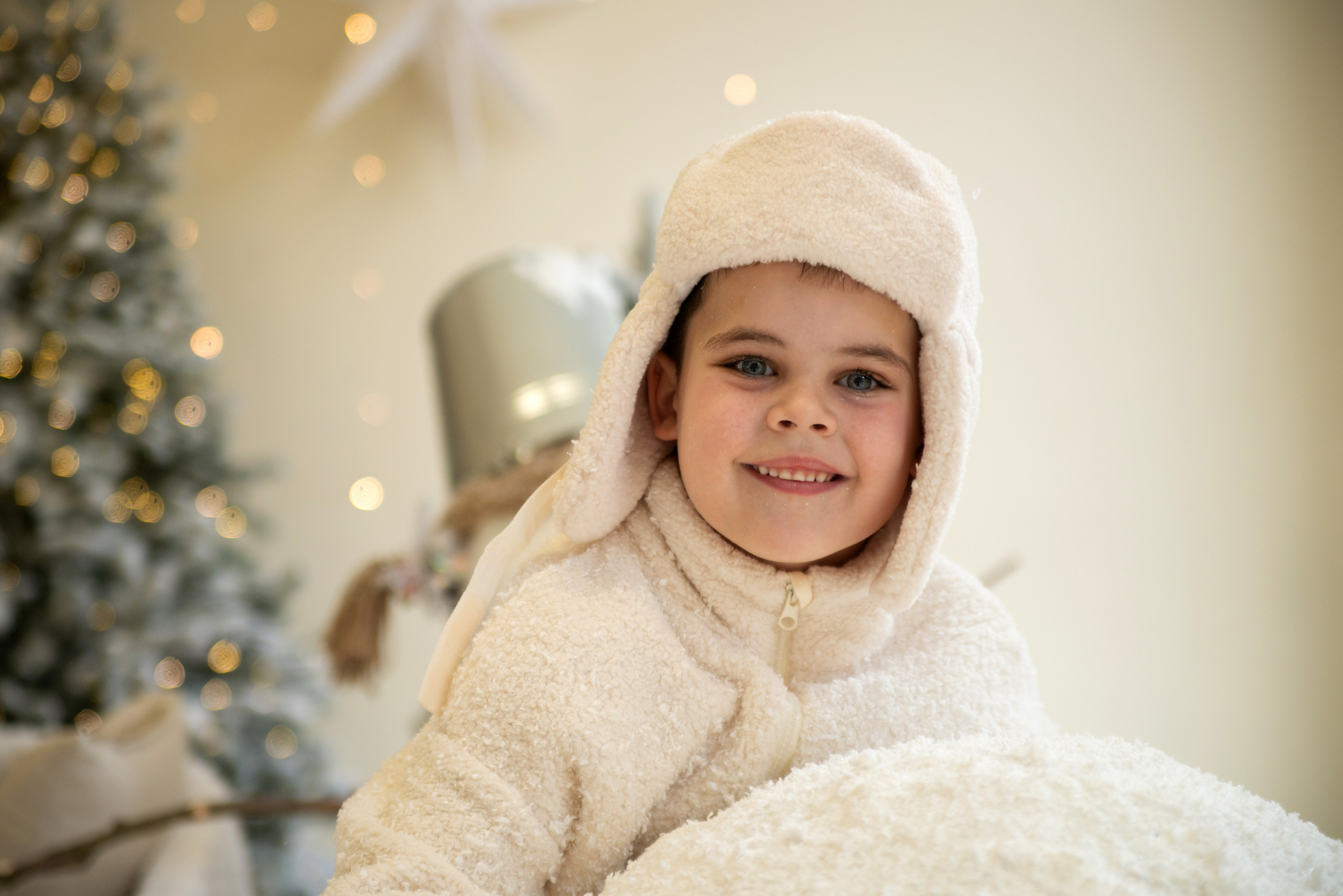 Дети в снежной студии. Фотограф и дизайнер в Москве Екатерина Лобачева