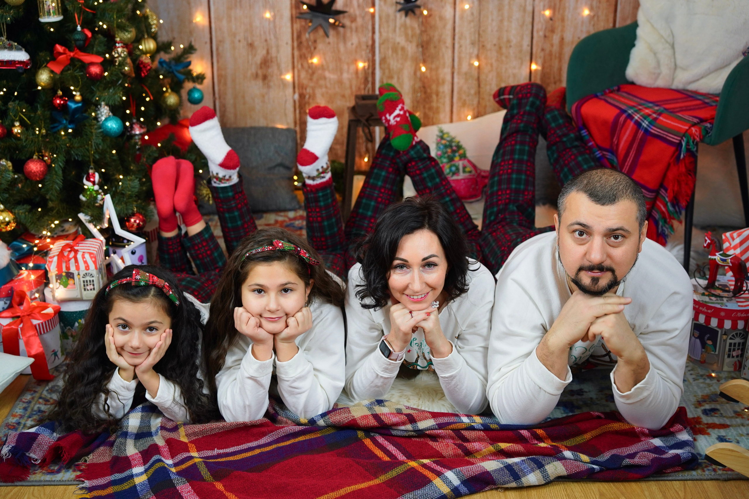 Новогодний фотопроект #4. Семейный и детский фотограф Александра Гвоздикова
