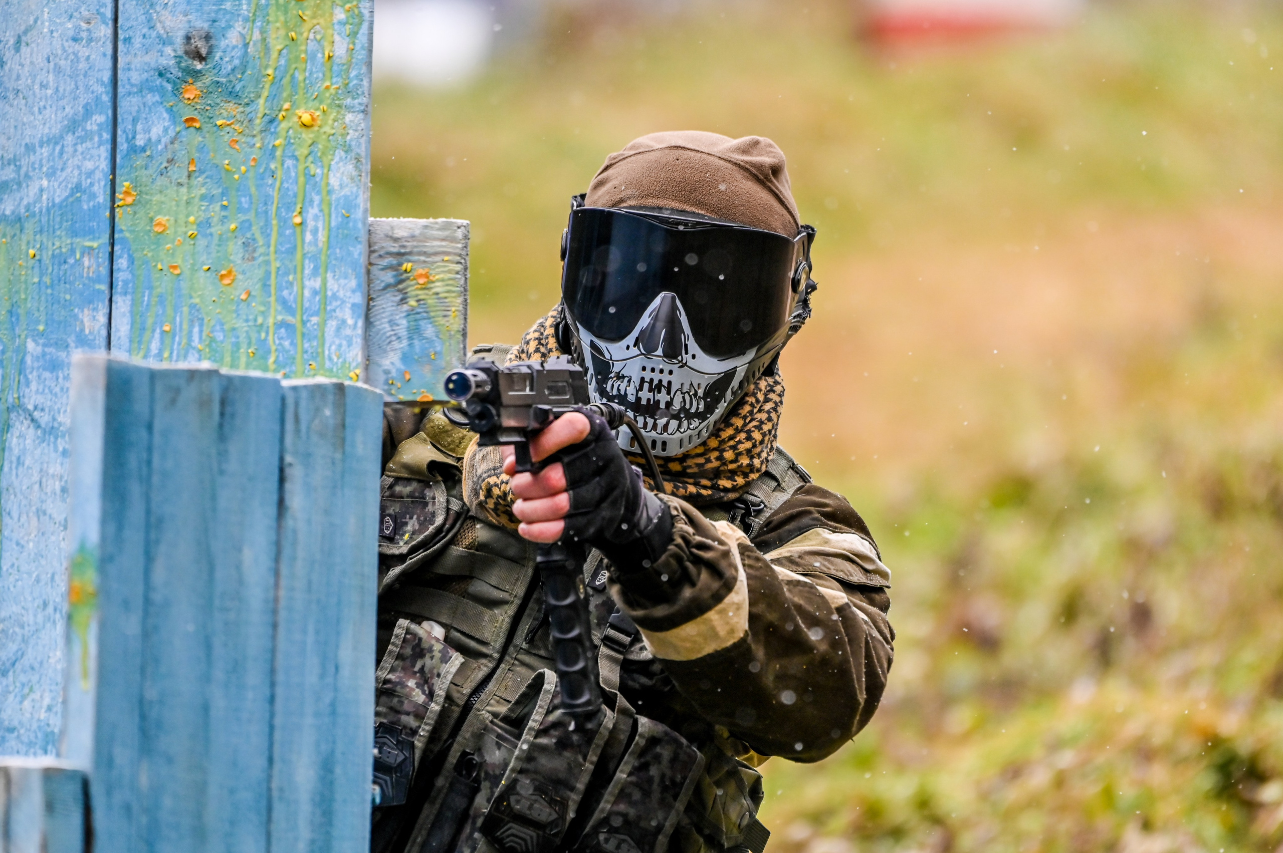 Пейнтбол. Фоторепортажи Сахалина