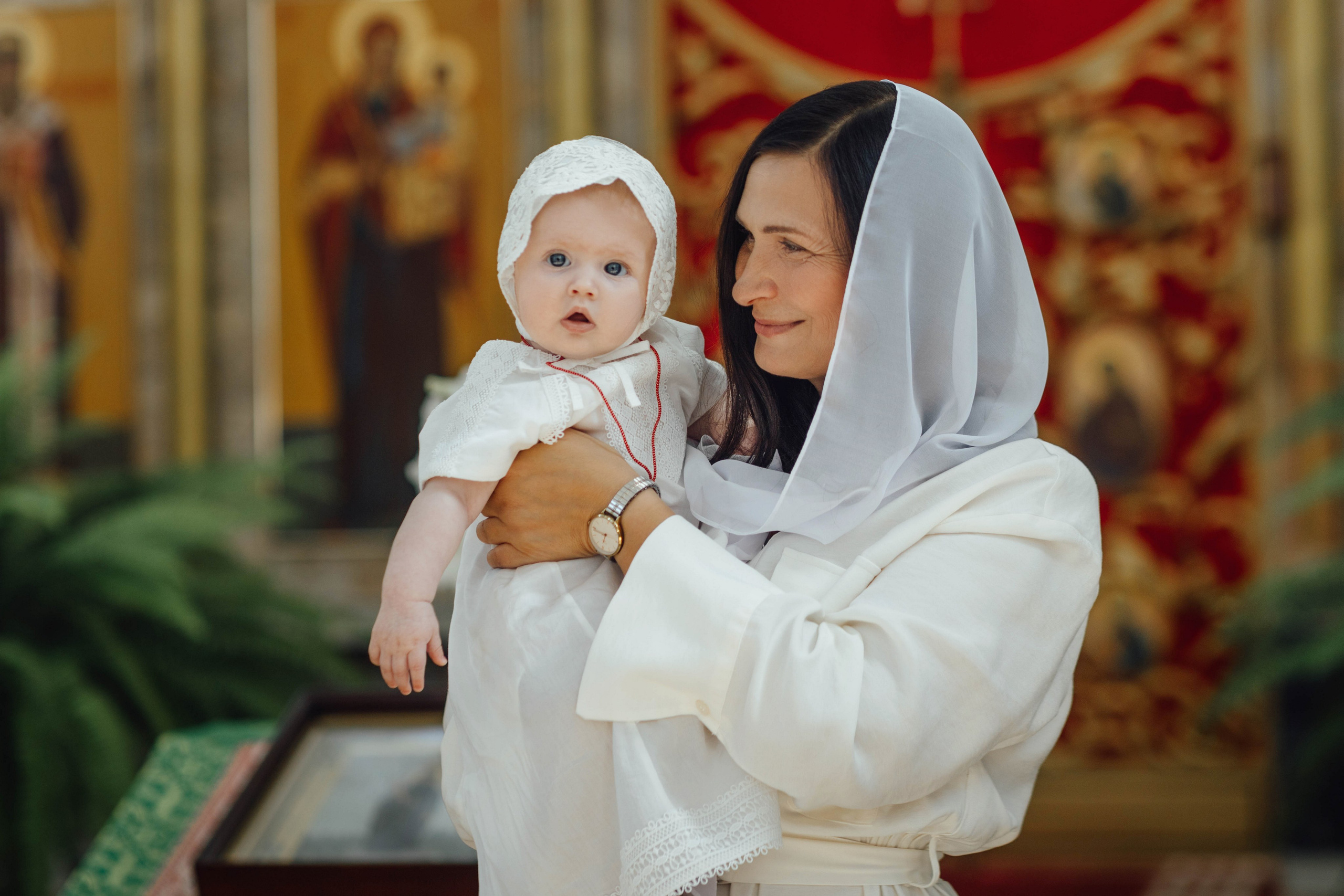 Крещение Мишель, гп. Ивенец, храм Ефросинии Полоцкой, август 2025