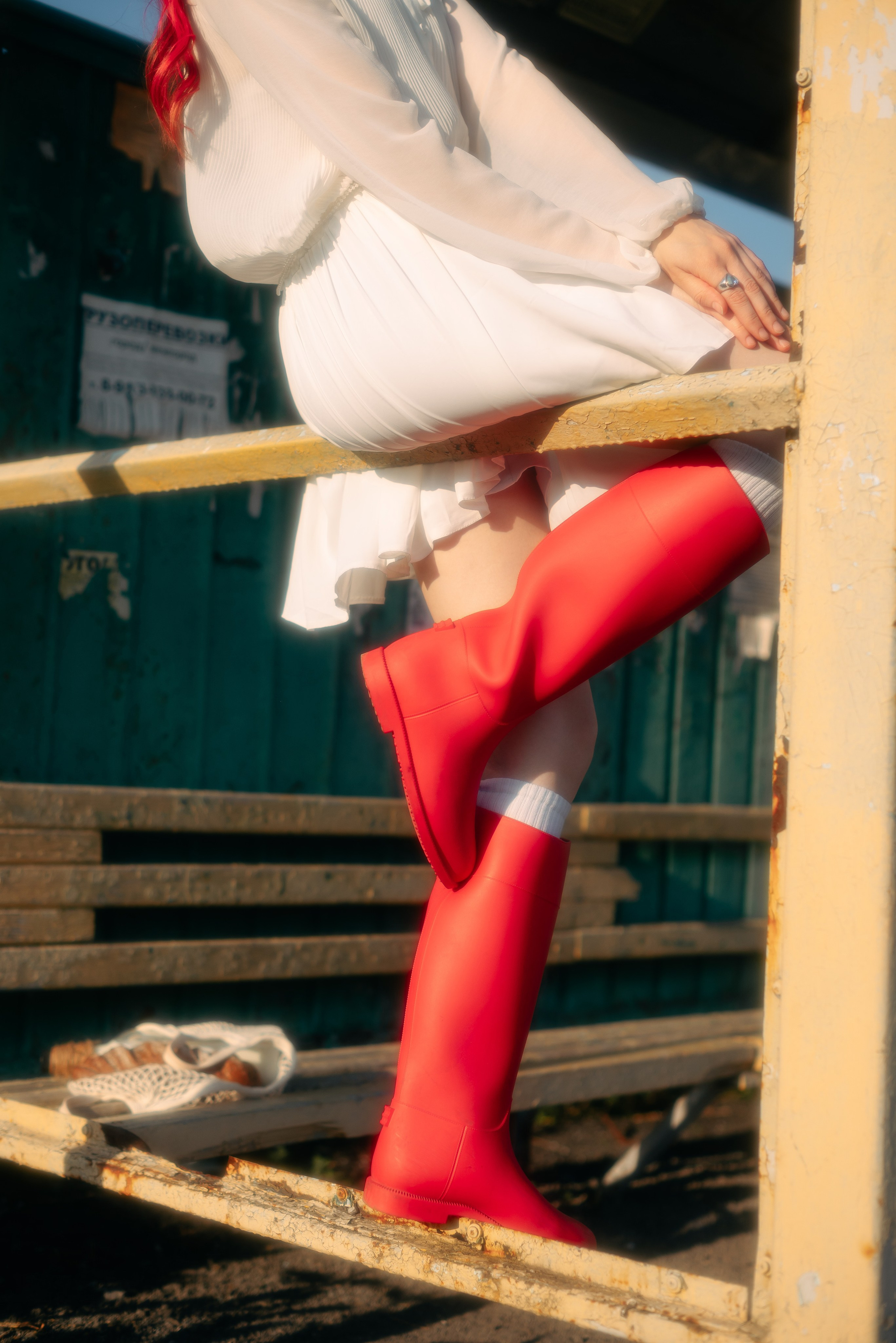 Фотосессия в деревенском стиле в Сухово г. Кемерово