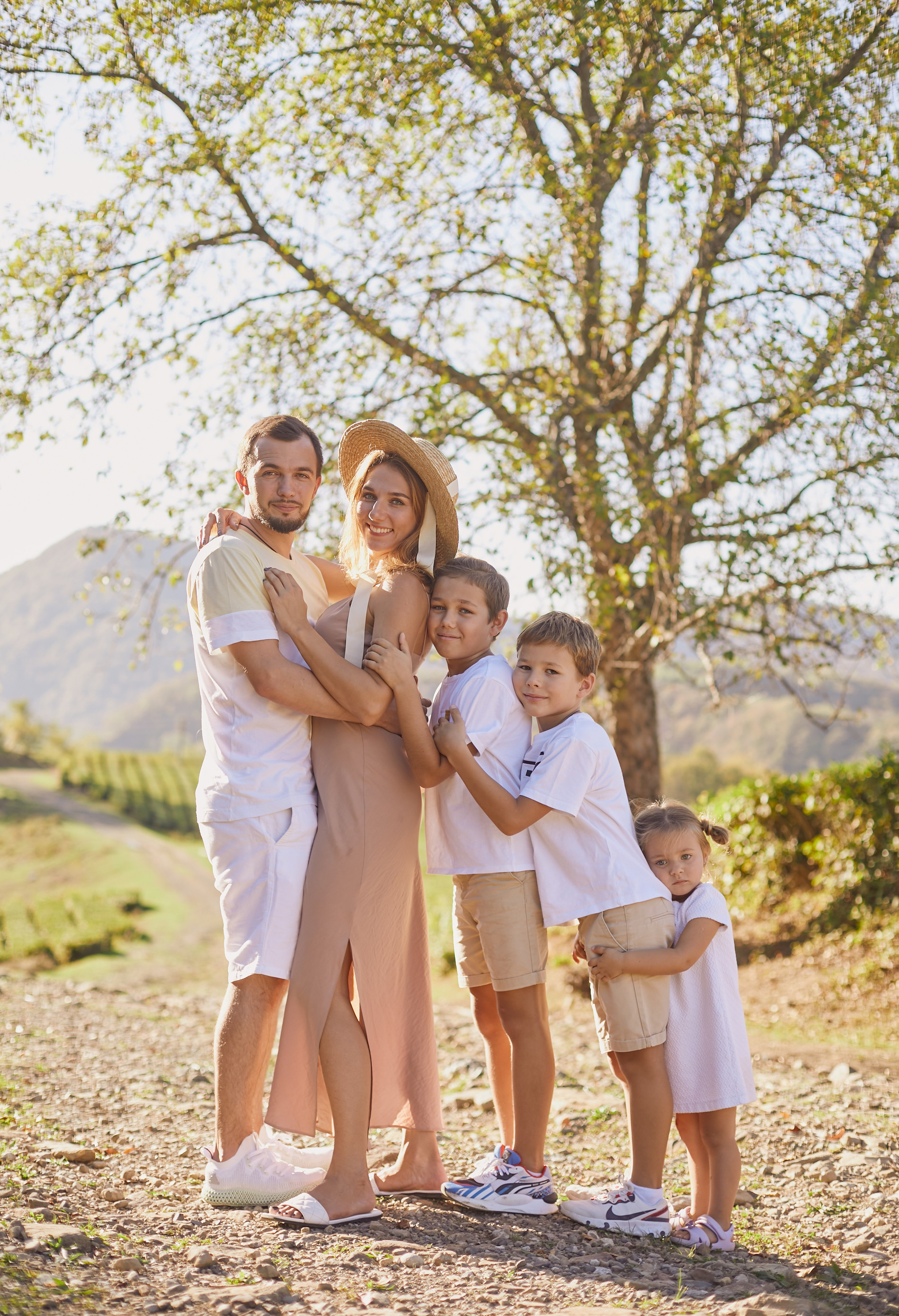 Ольга и ее семья. Reportage and staged photographer Natalia Sannikova