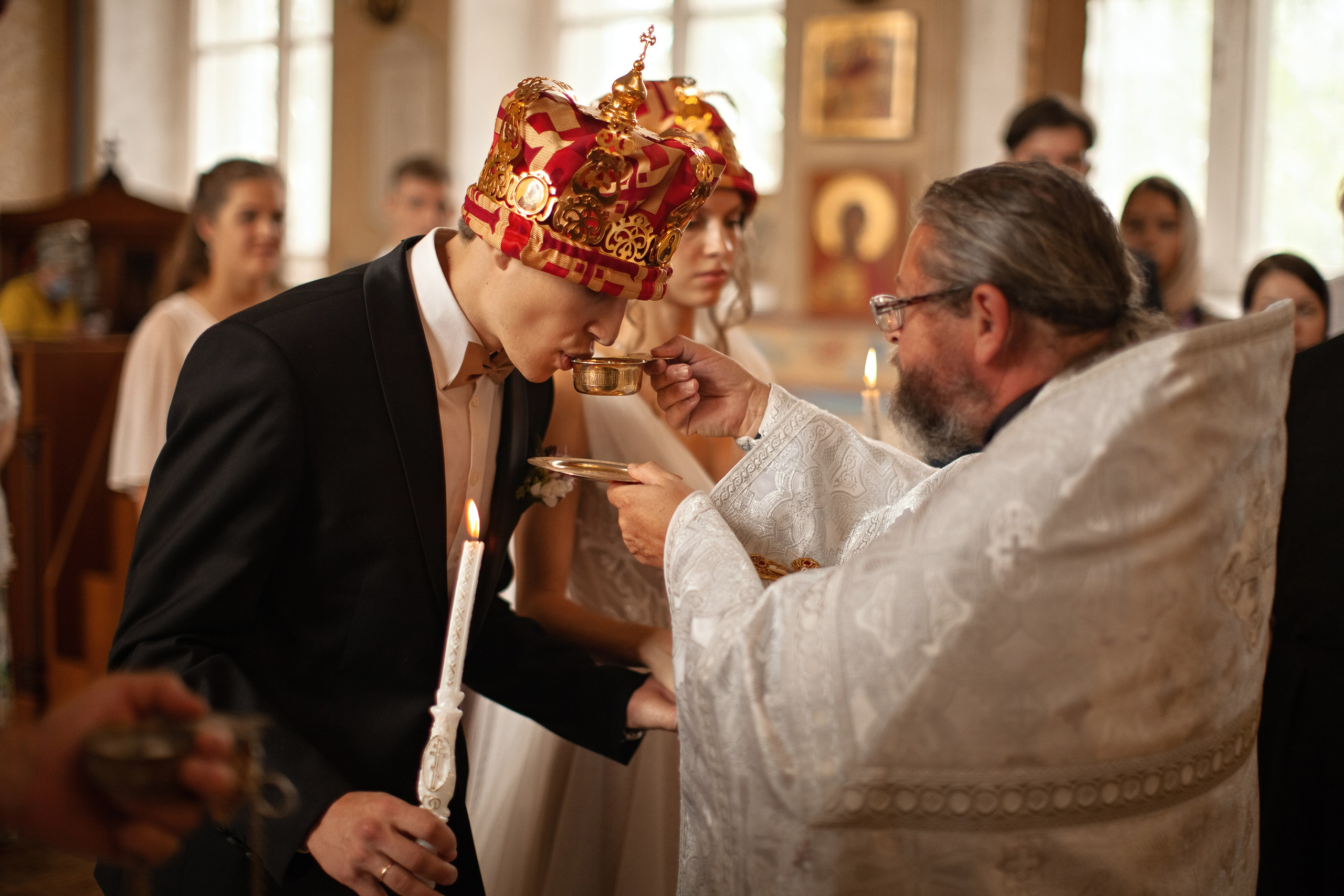 Съемка венчания. Фотограф Ольга Безобразова Завидово Москва Тверь