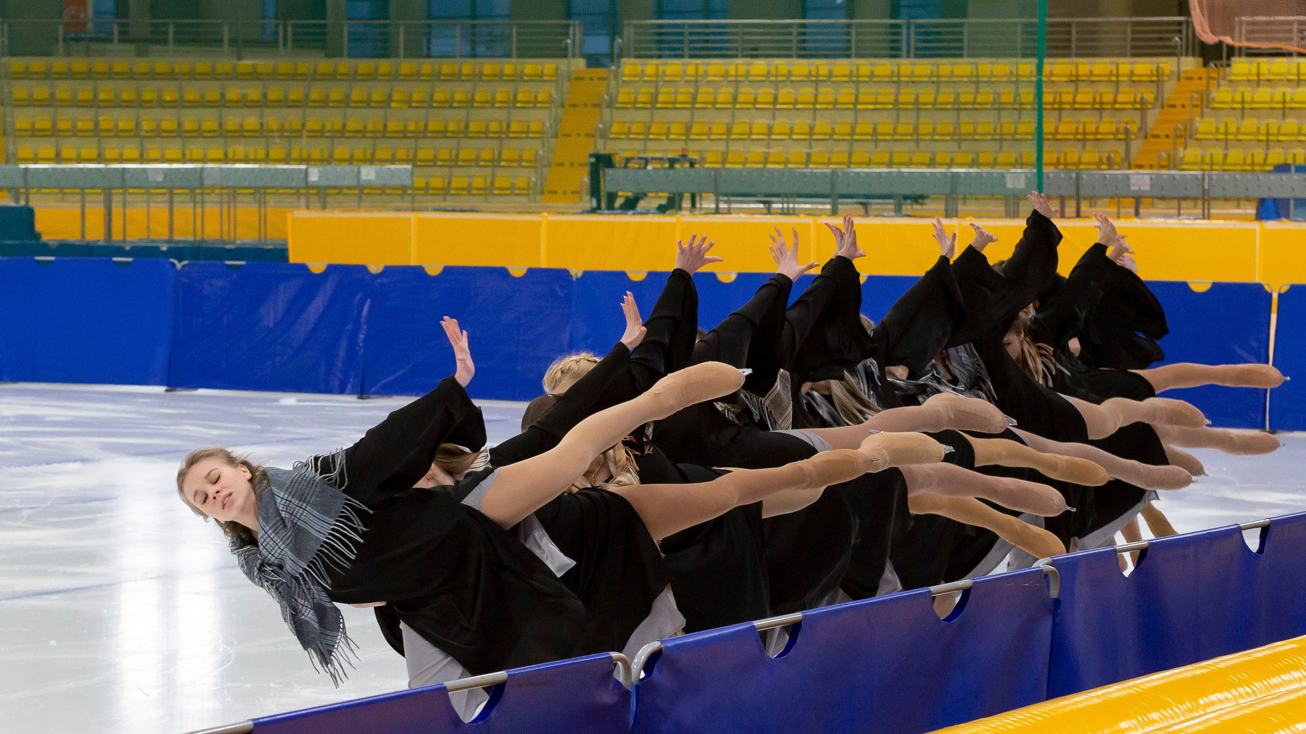 Открытый кубок Московского спорта среди спортивных балетов на льду. Детский театр на льду «АЛЕКО» 2024. Репортажный фотограф в Москве