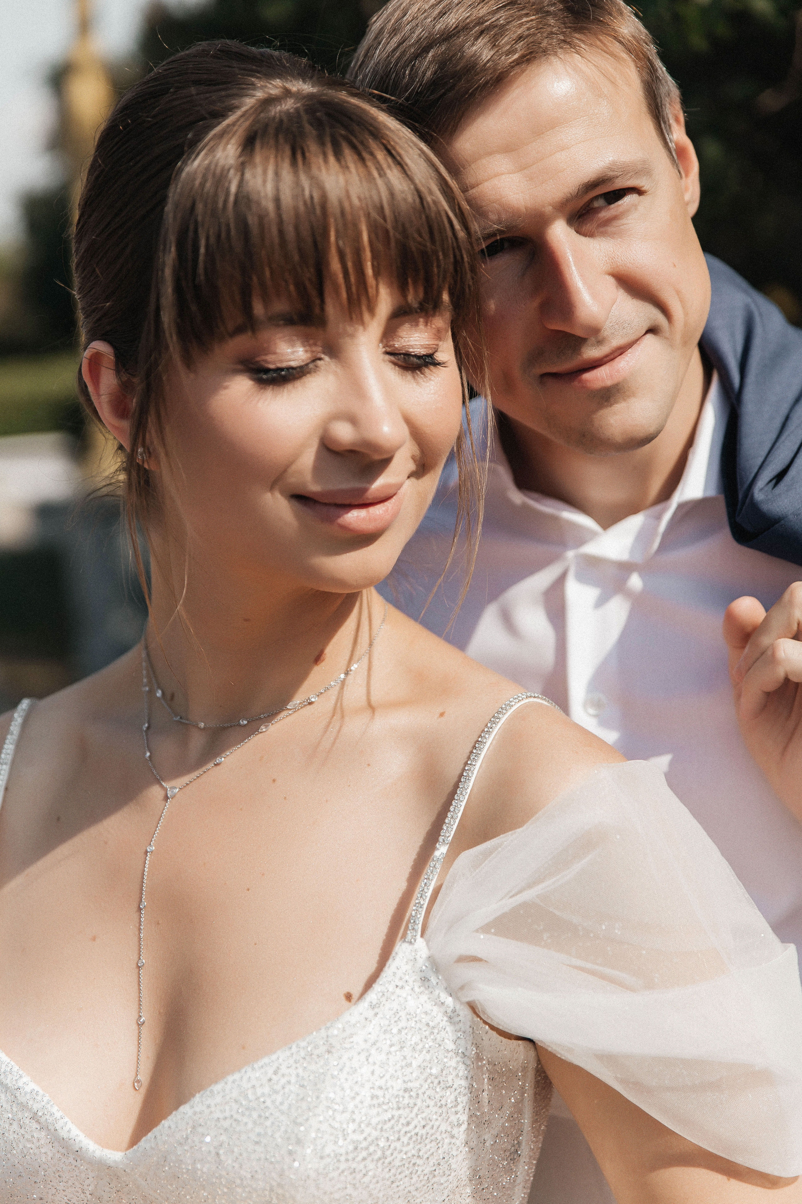 Свадебная фотосессия возле МГУ. Свадебный и семейный фотограф в Москве