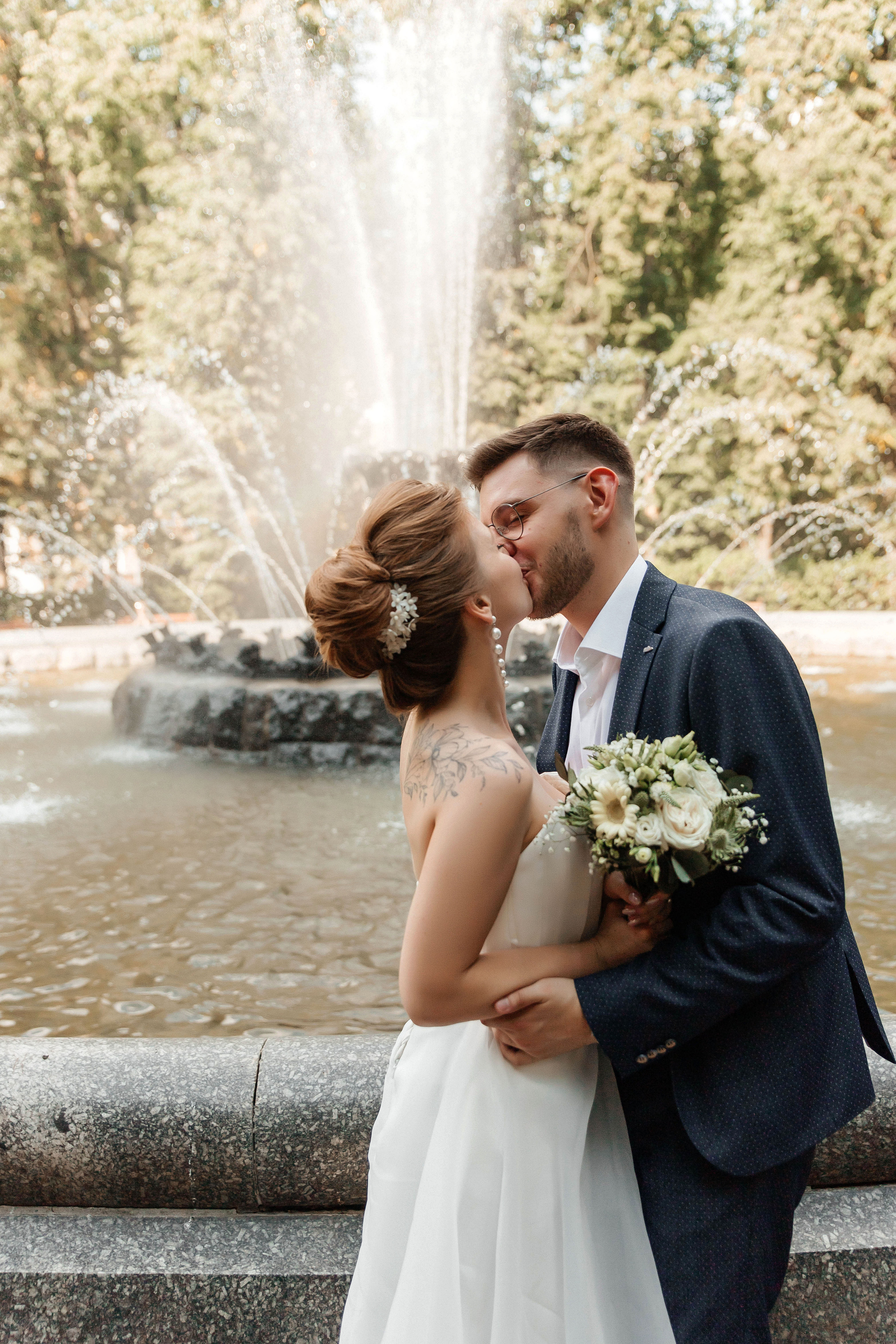 Свадебная фотосессия в Серебряном Бору. Свадебный и семейный фотограф в Москве