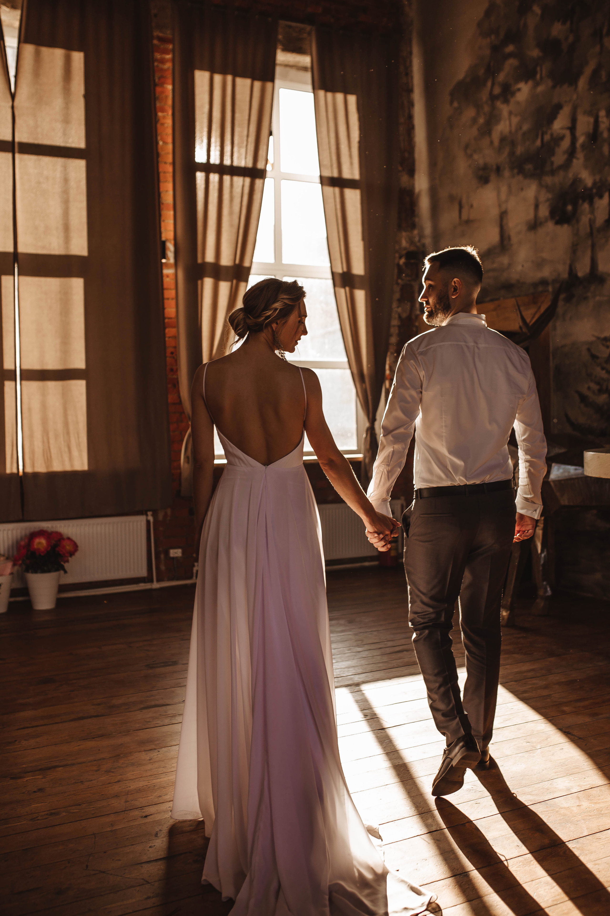 Свадебная фотосессия в стиле Лофт. Свадебный и семейный фотограф в Москве