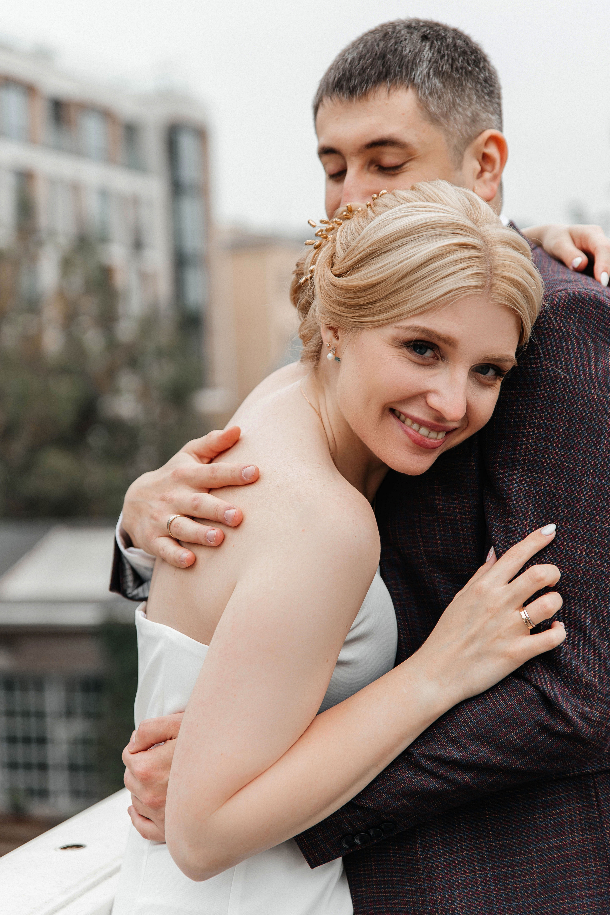 Свадебная фотопрогулка в Москве. Свадебный и семейный фотограф в Москве