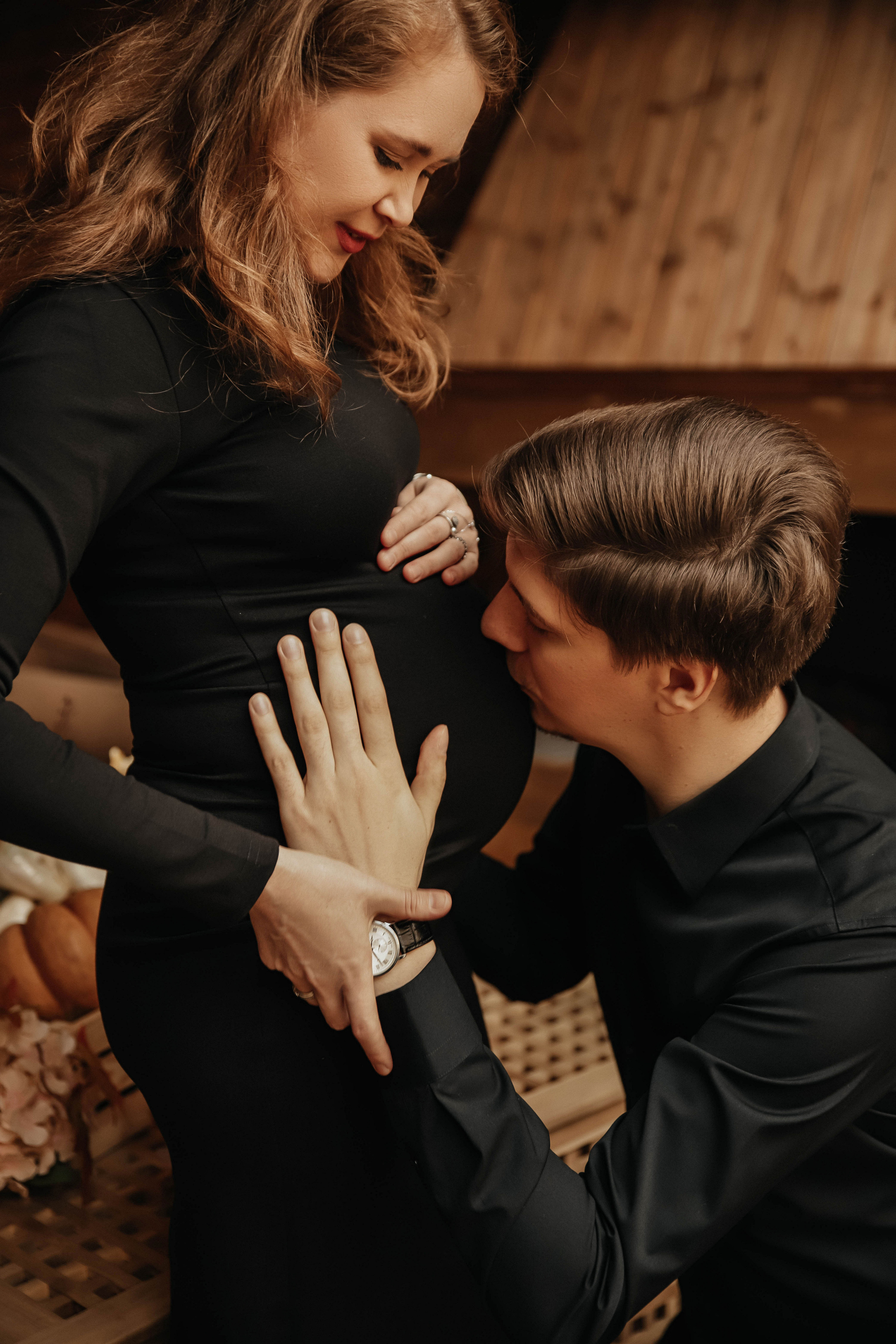 Осенняя фотосессия беременности. Свадебный и семейный фотограф в Москве