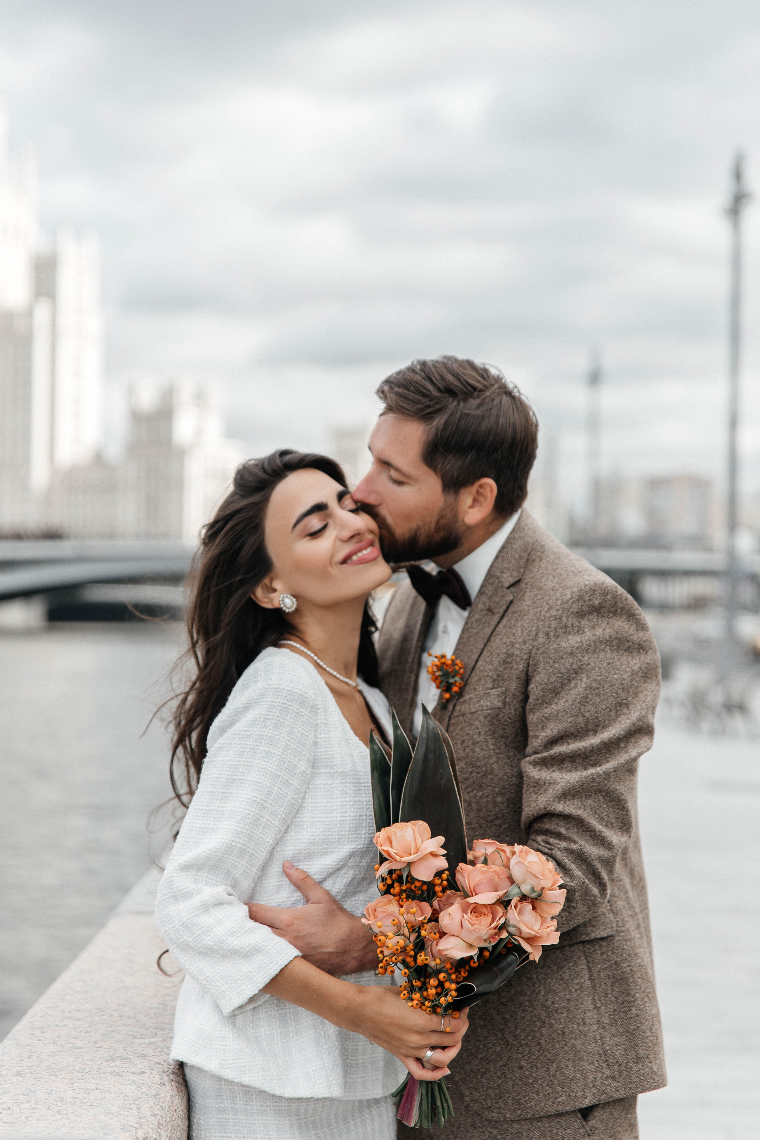 Стильная свадебная фотосессия. Свадебный и семейный фотограф в Москве