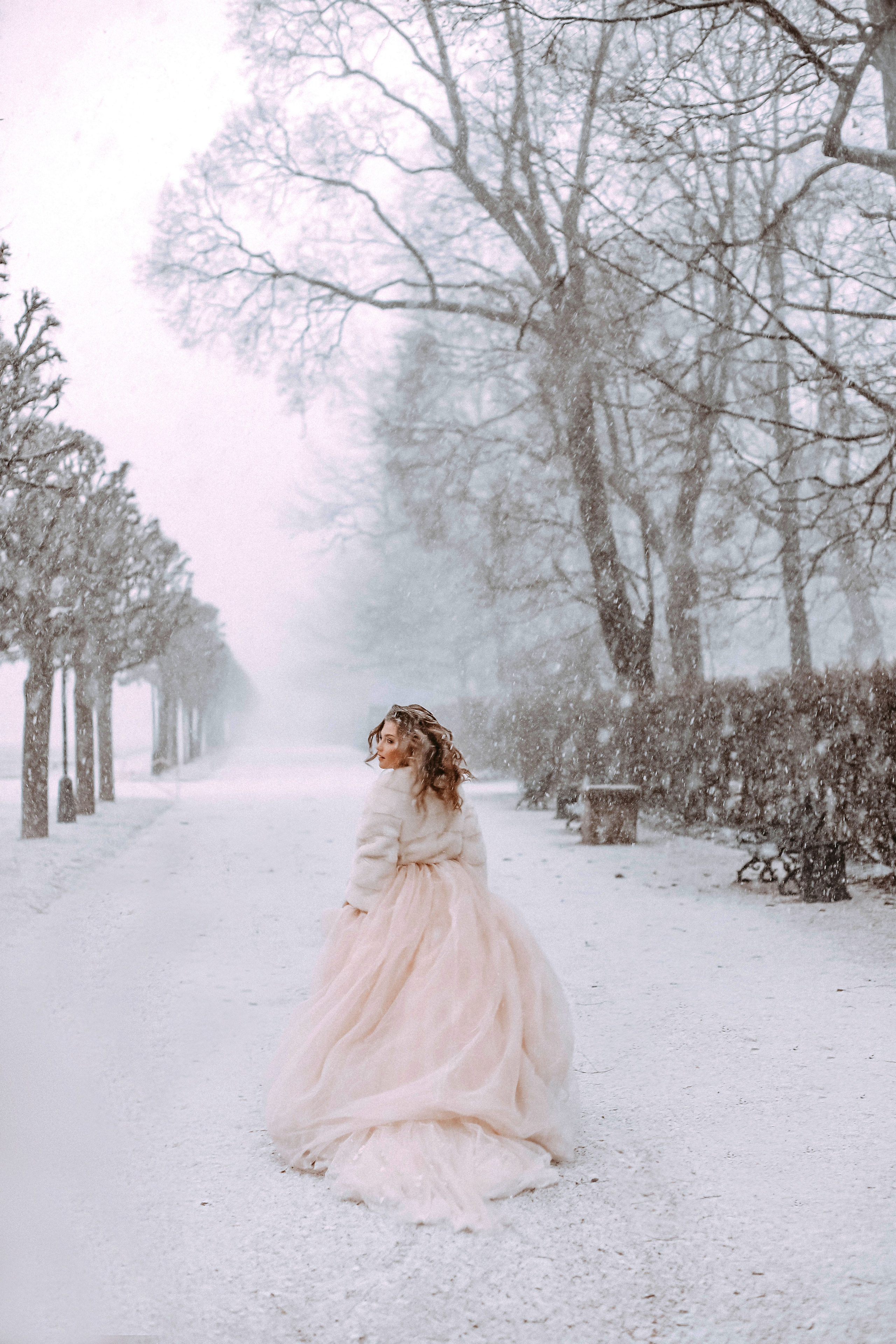 Зимняя свадебная фотосессия. Свадебный и семейный фотограф в Москве